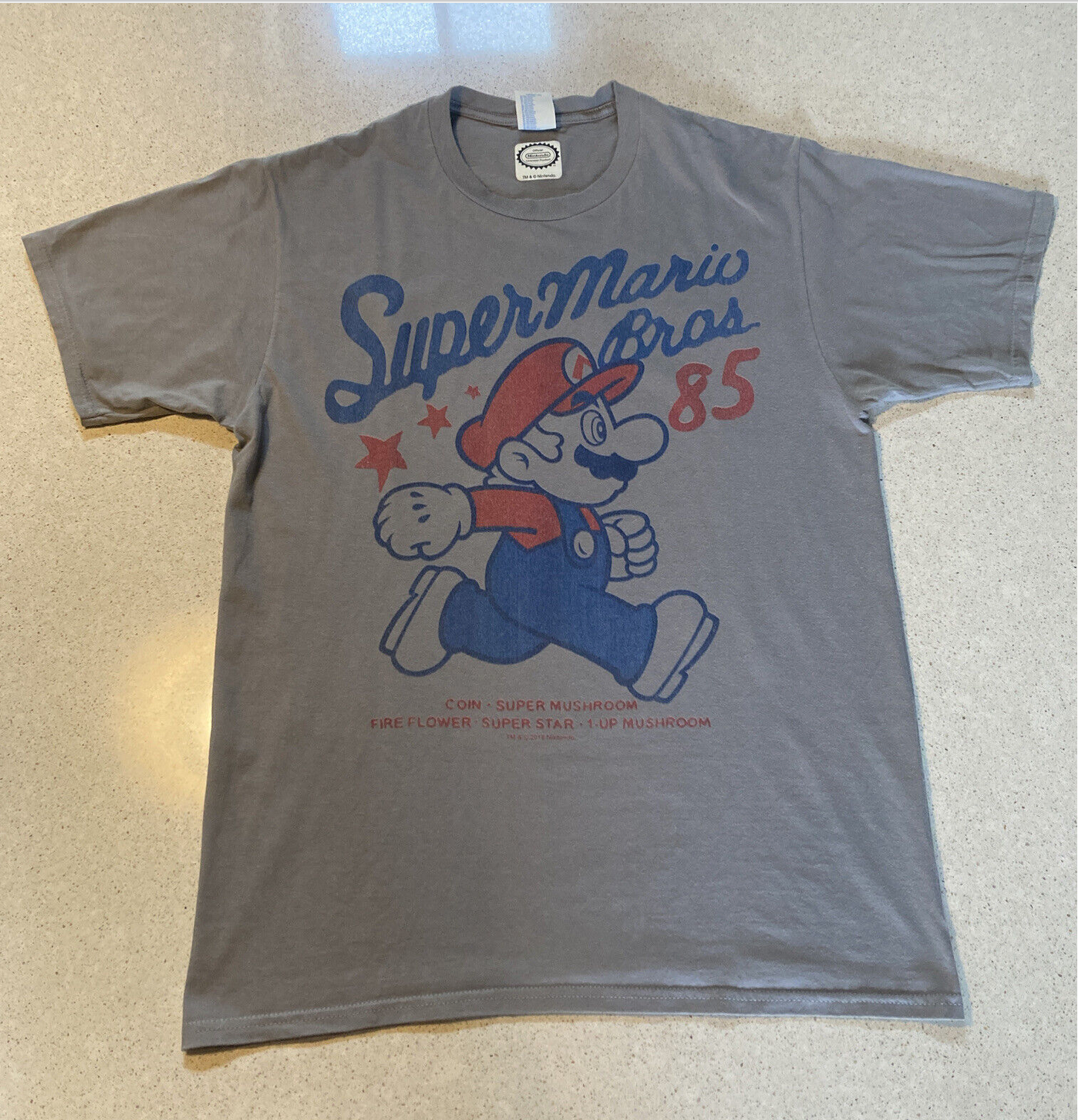 VINTAGE SUPER MARIO BROS 85 T SHIRT - Little-ish