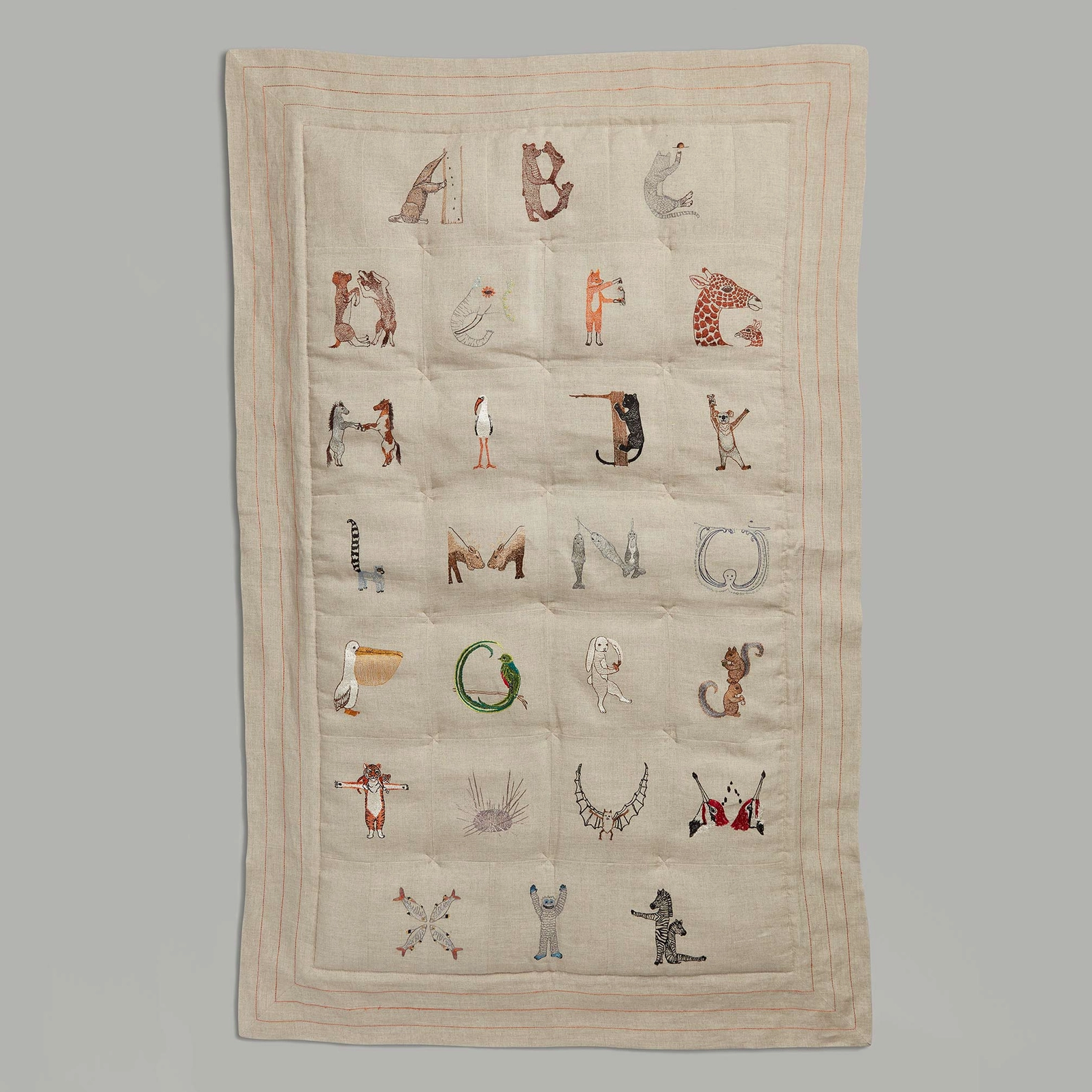 CORAL & TUSK ALPHABET QUILT - Little-ish