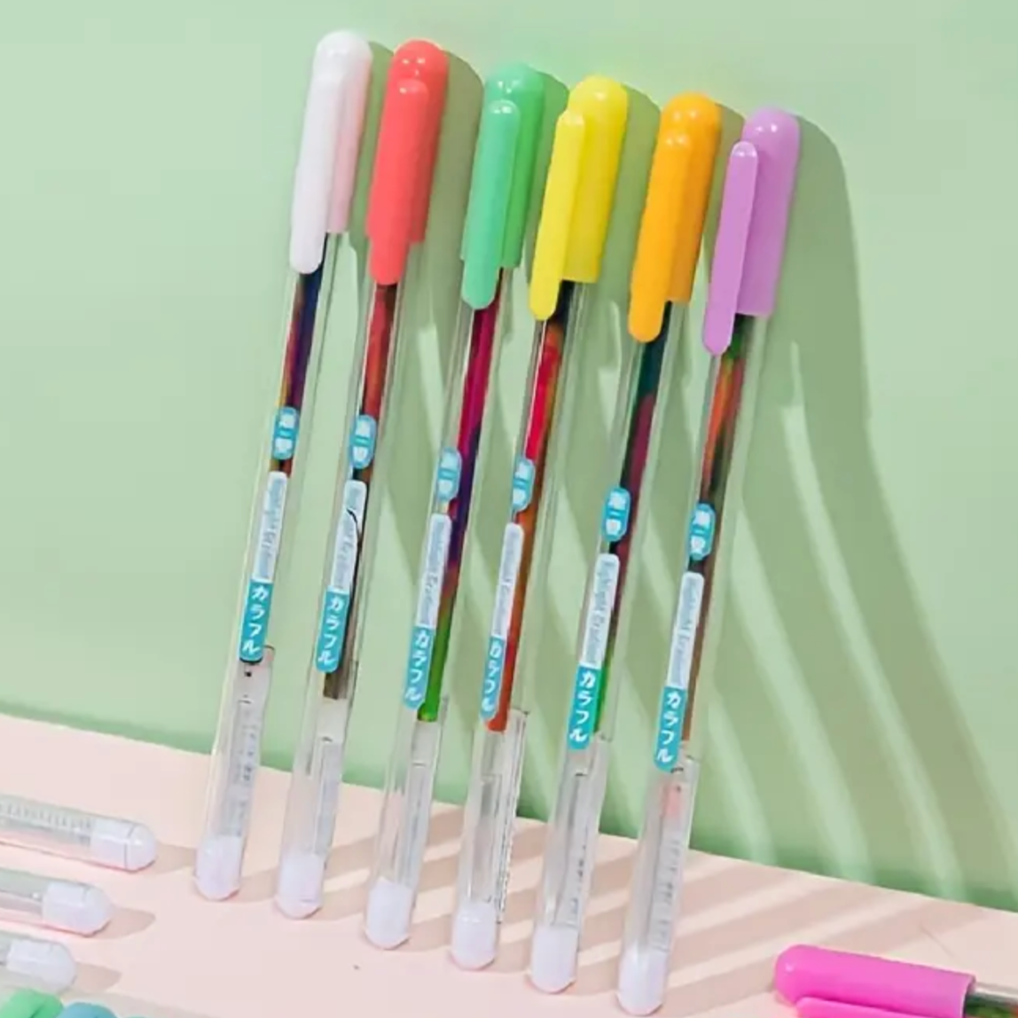 RAINBOW SPARKLE GEL PEN - Little-ish