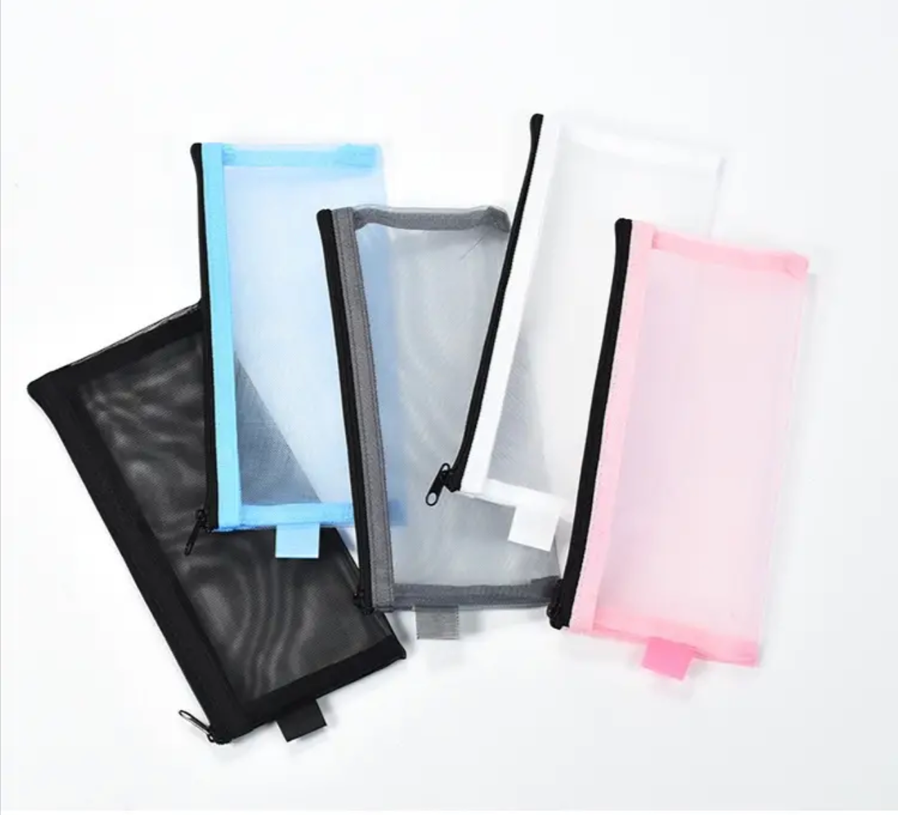 PLAIN MESH PENCIL CASE - Little-ish