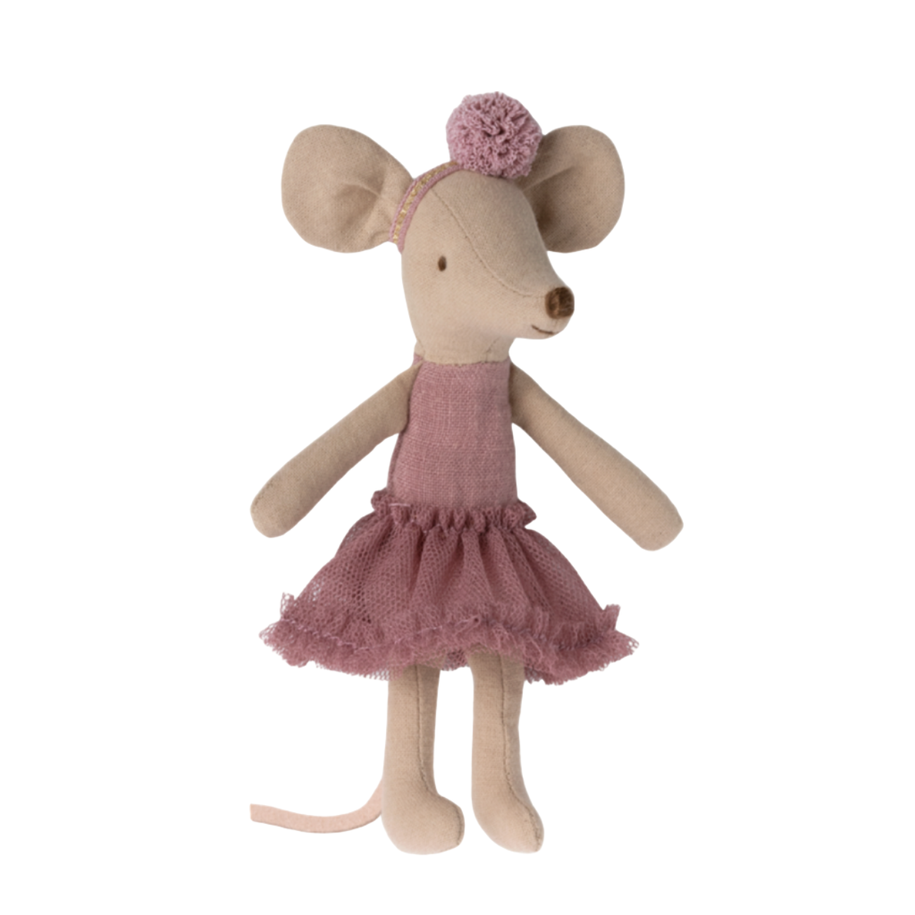 BIG SISTER MOUSE BALLERINA - HEATHER - Little-ish