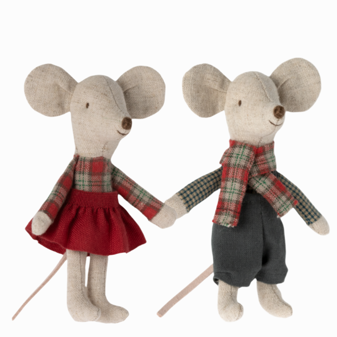 WINTER MICE TWINS - LITTLE BROTHER & LITTLE SISTER - Little-ish