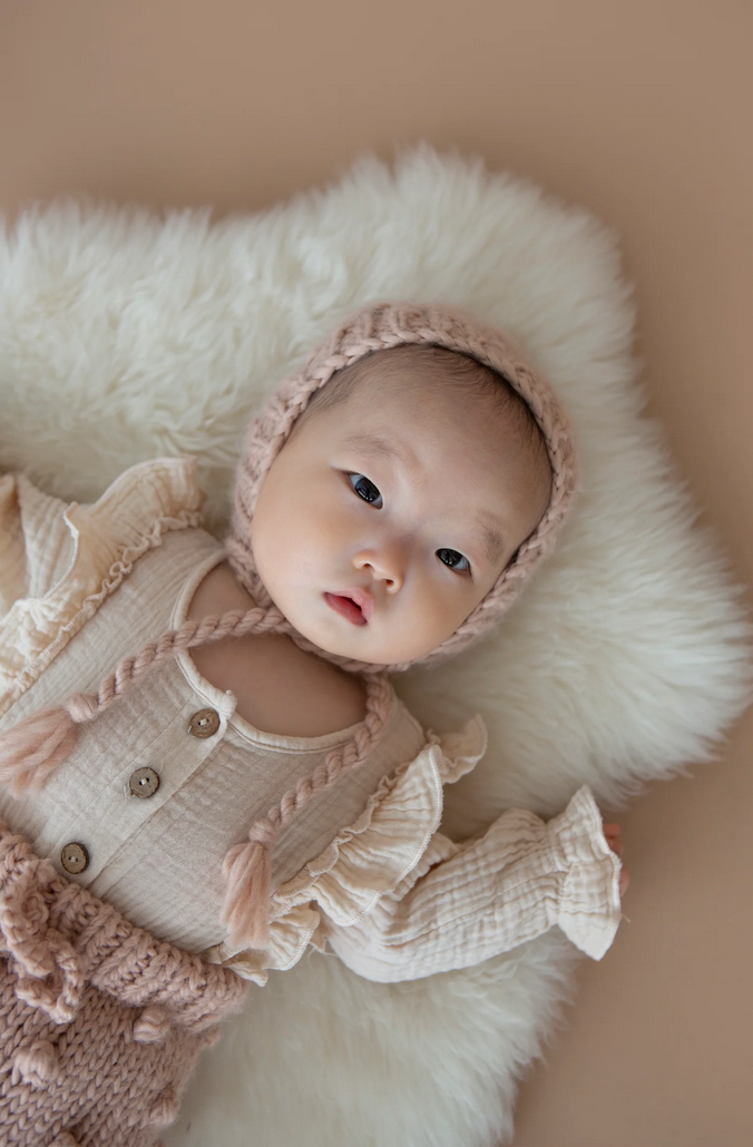 CLASSIC KNIT BONNET - Little-ish