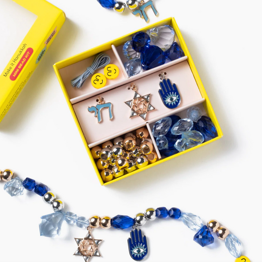 MINI HANUKKAH BEAD KIT - MAZEL