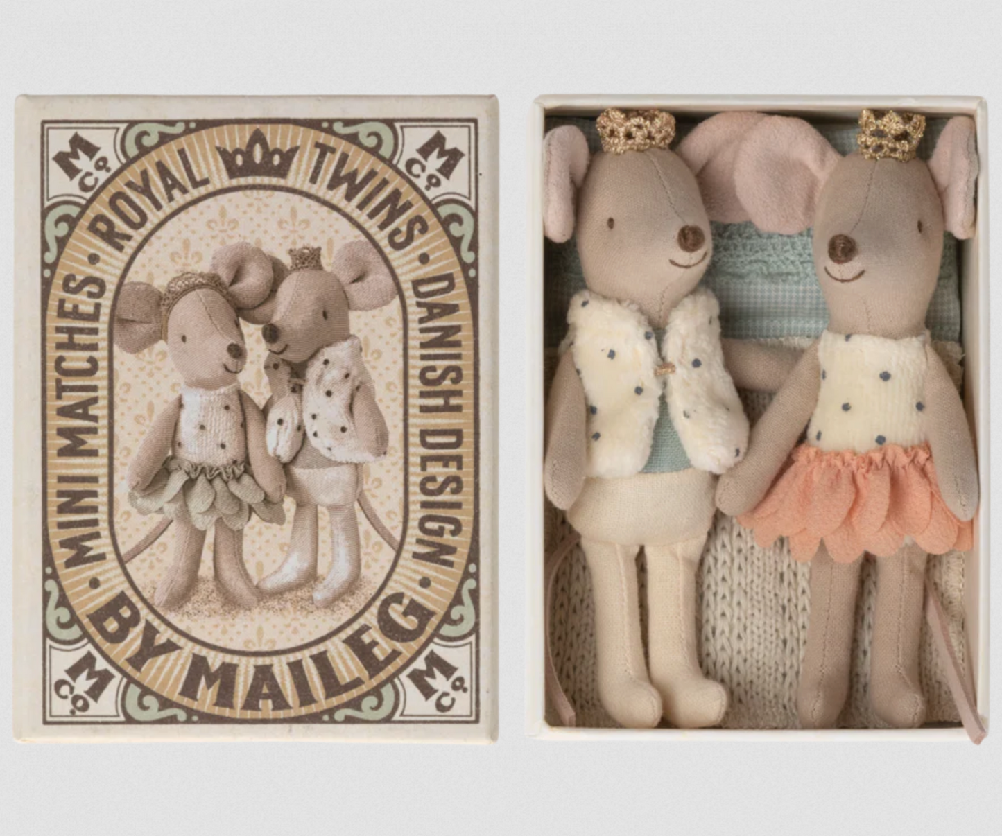 MAILEG ROYAL TWIN MOUSE