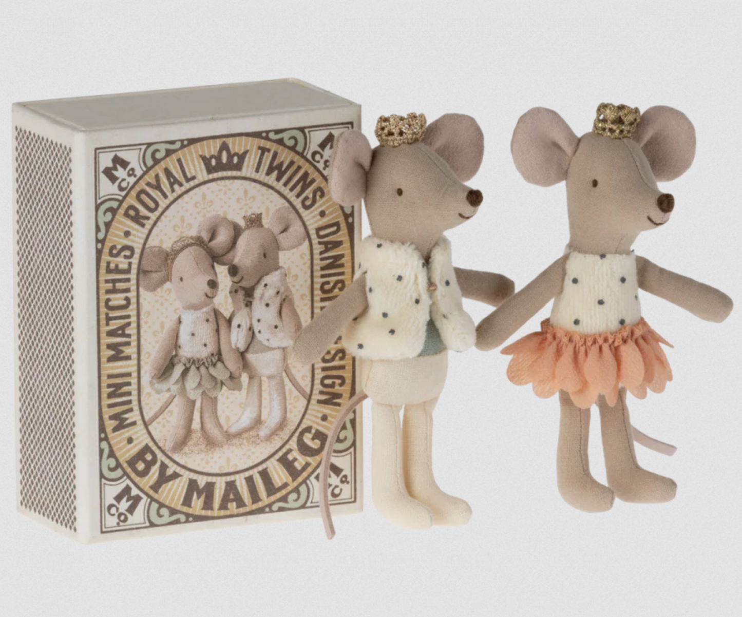MAILEG ROYAL TWIN MOUSE