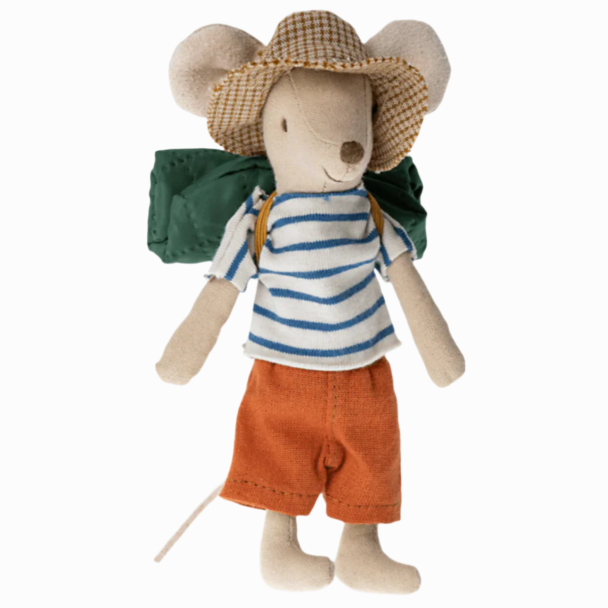 MAILEG HIKER MOUSE, BIG BROTHER (ORANGE PANT) - Little-ish
