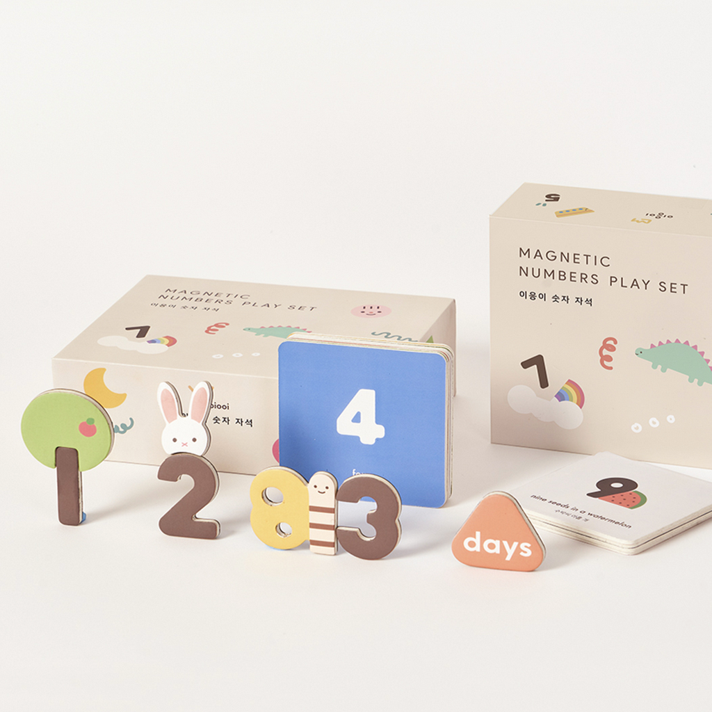 MAGNETIC NUMBERS PLAY SET - Little-ish