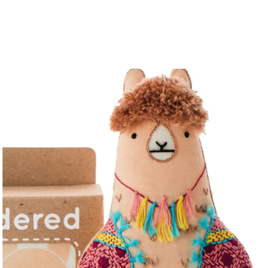 EMBROIDERY STARTER KIT LEVEL 2- LLAMA - Little-ish