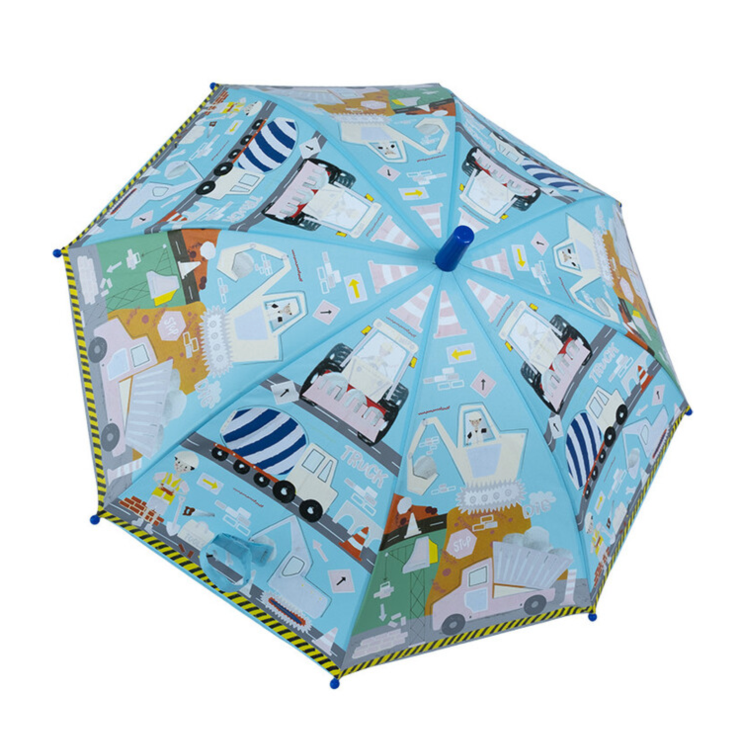 BLUE CONSTRUCTION COLOR CHANGING UMBRELLA - Little-ish