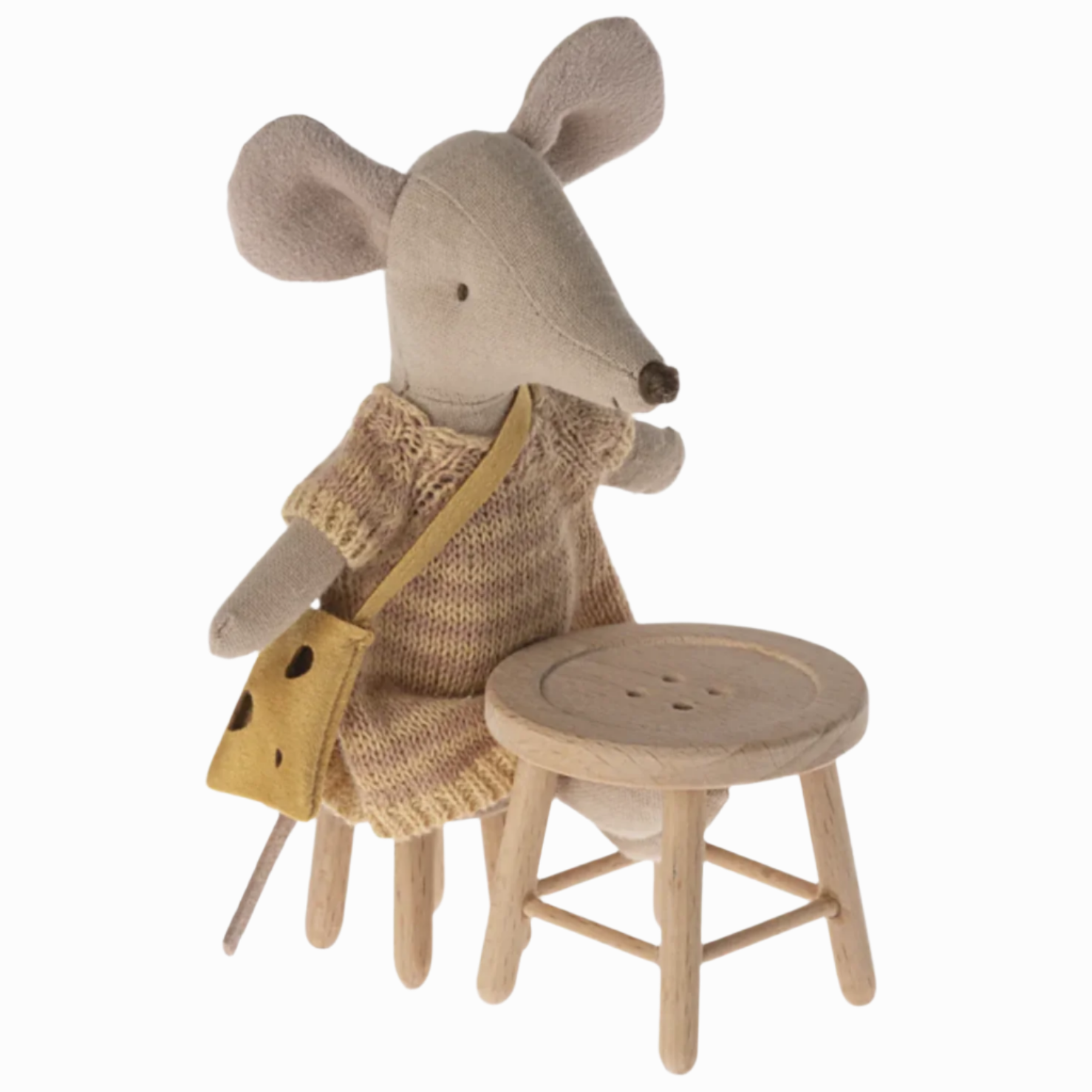 MAILEG BUTTON TABLE & STOOL - Little-ish