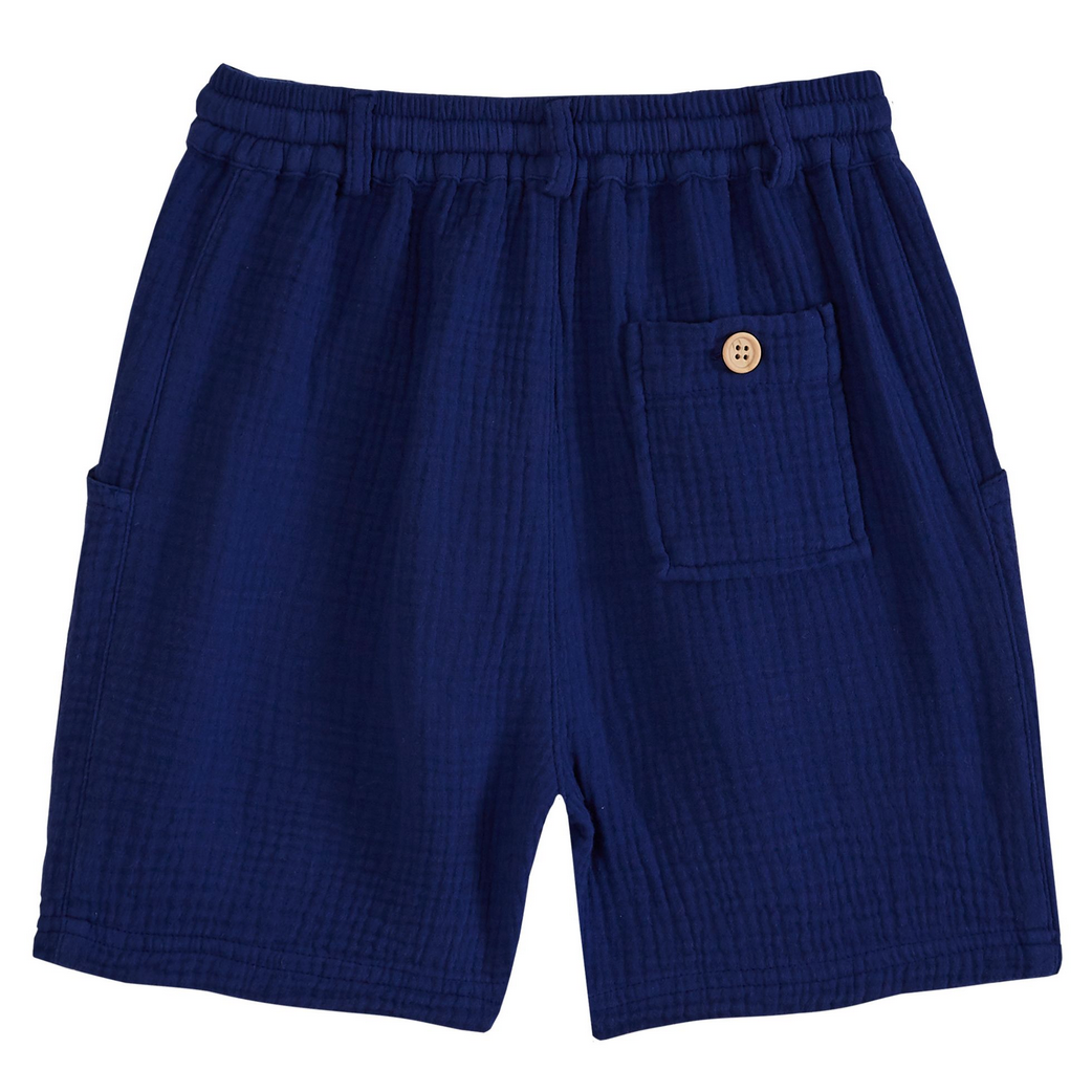 COTTON GAUZE SHORTS - MINUET - Little-ish