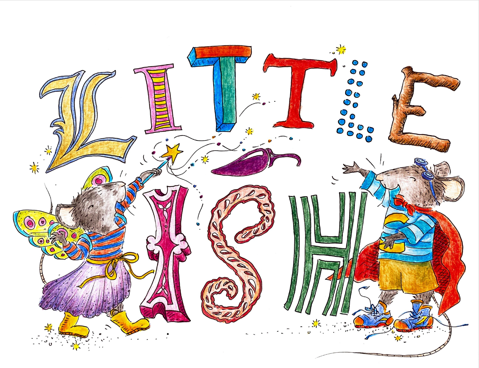 LITTLE-ISH COLORING BOOK - Little-ish
