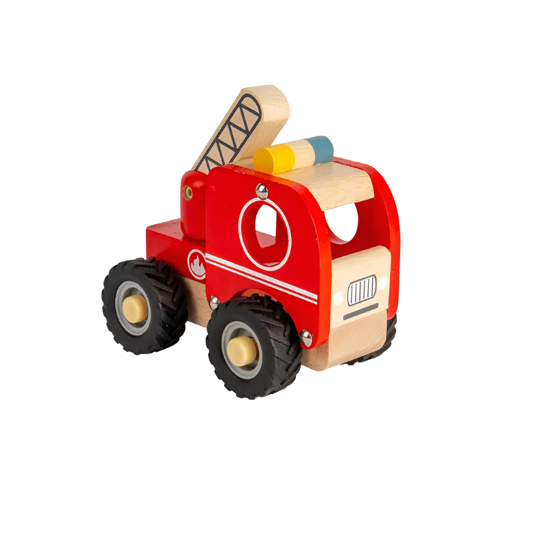 MINI WOODEN FIRE TRUCK - Little-ish
