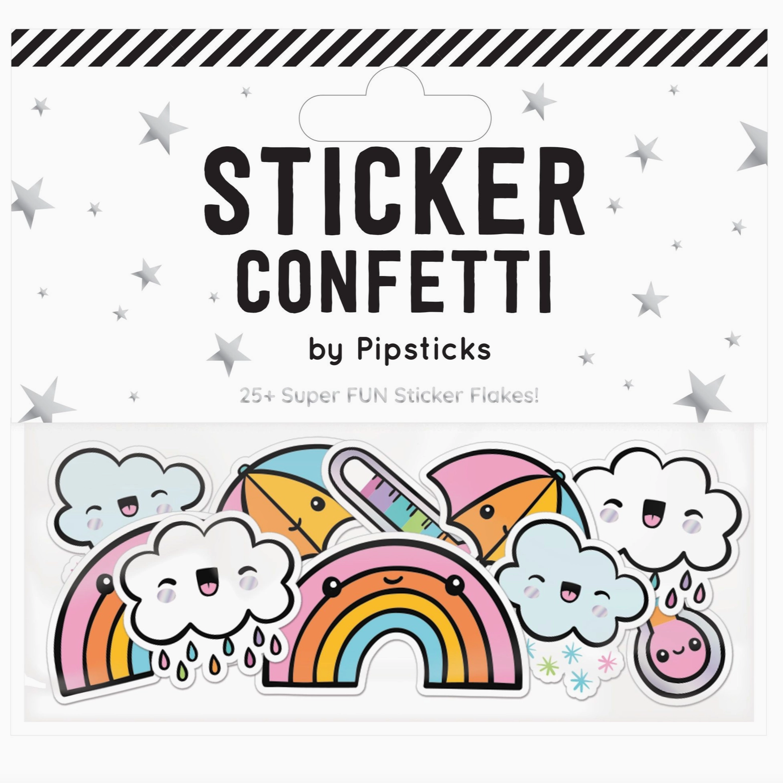 CLOUD BURST STICKER CONFETTI - Little-ish