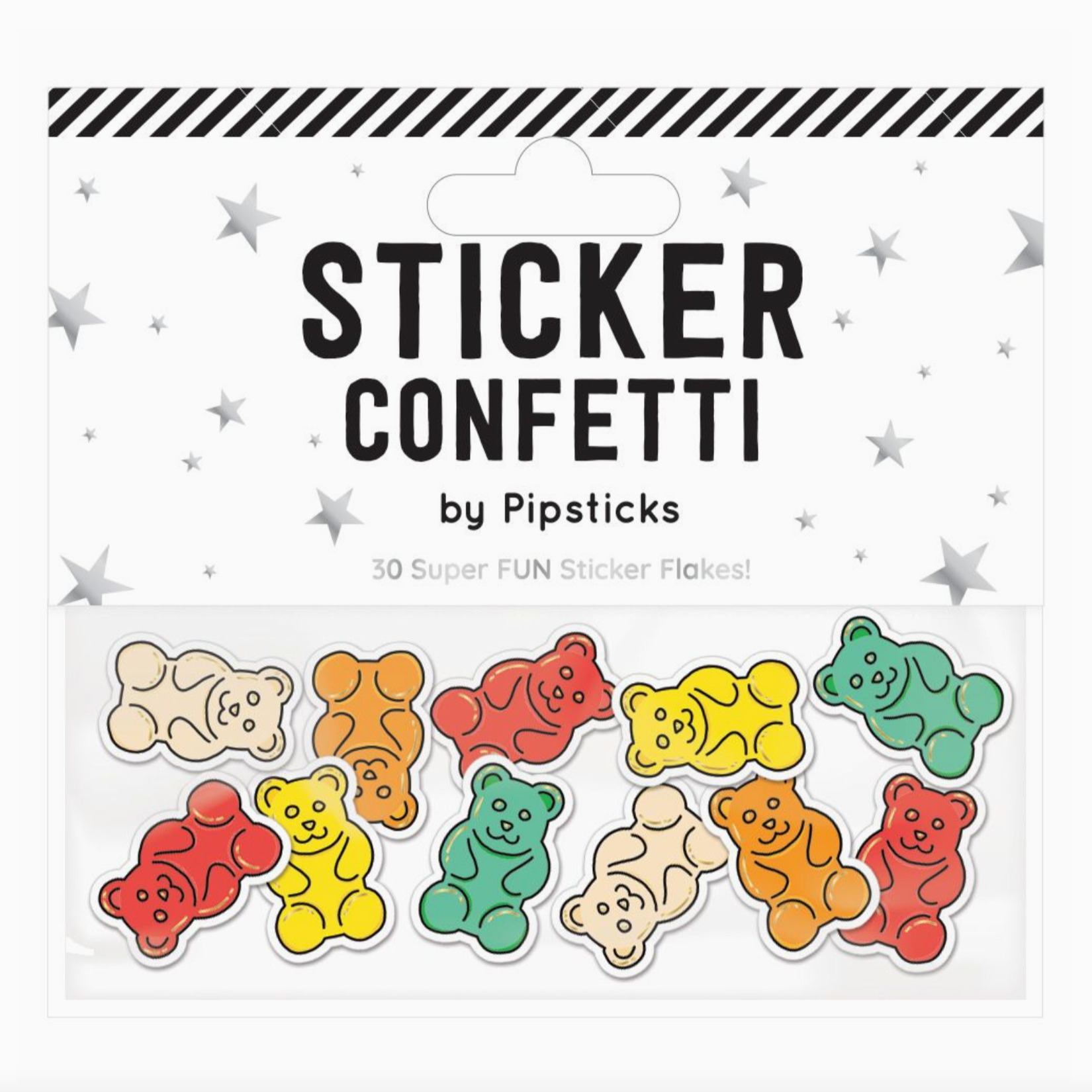 GUMMY BEAR STICKER CONFETTI - Little-ish