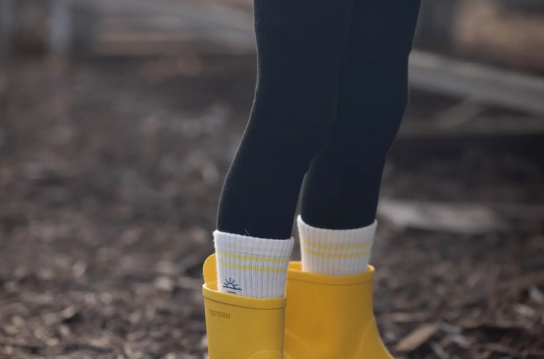 NEON SUN TUBE SOCKS - Little-ish