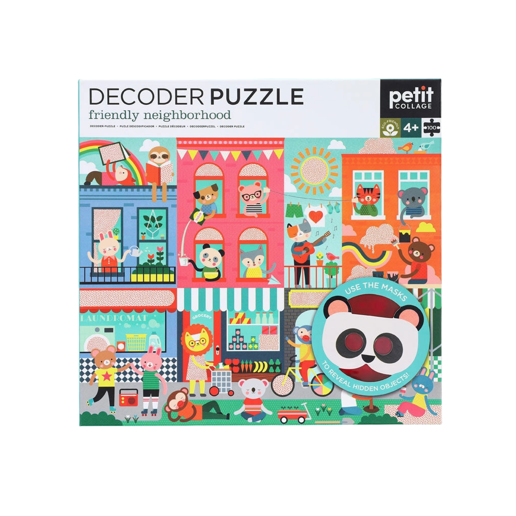 FRIENDLY NEIGHBORHOOD DECORDER PUZZLE - 100 PIECES - Little-ish