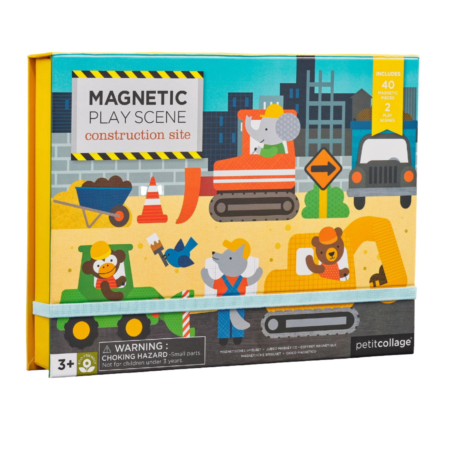 CONSTRUCTION MAGNETIC PLAY SCENE - Little-ish