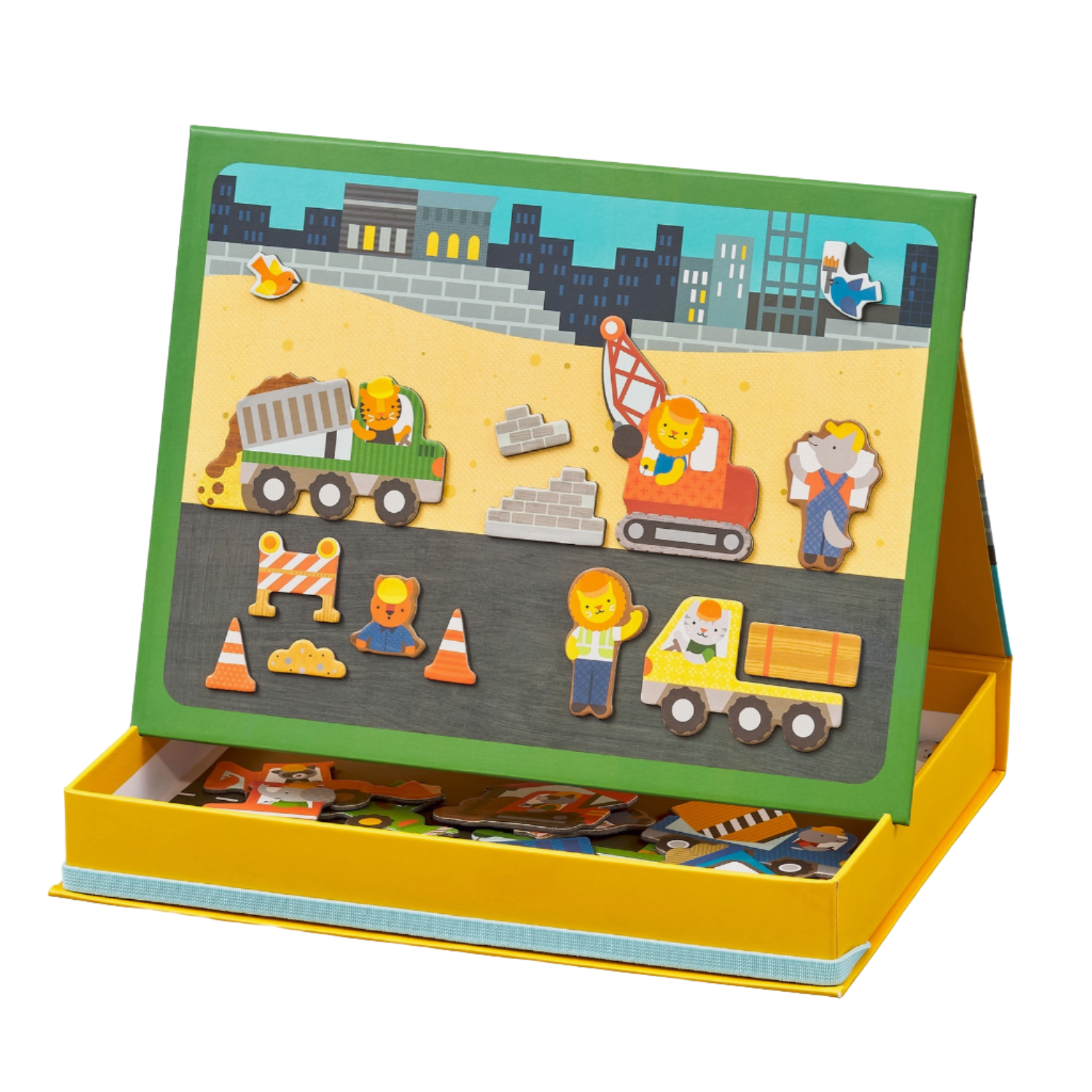 CONSTRUCTION MAGNETIC PLAY SCENE - Little-ish