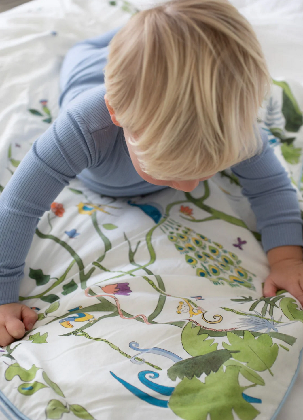 TROPICAL CHINOISERE QUILT - Little-ish