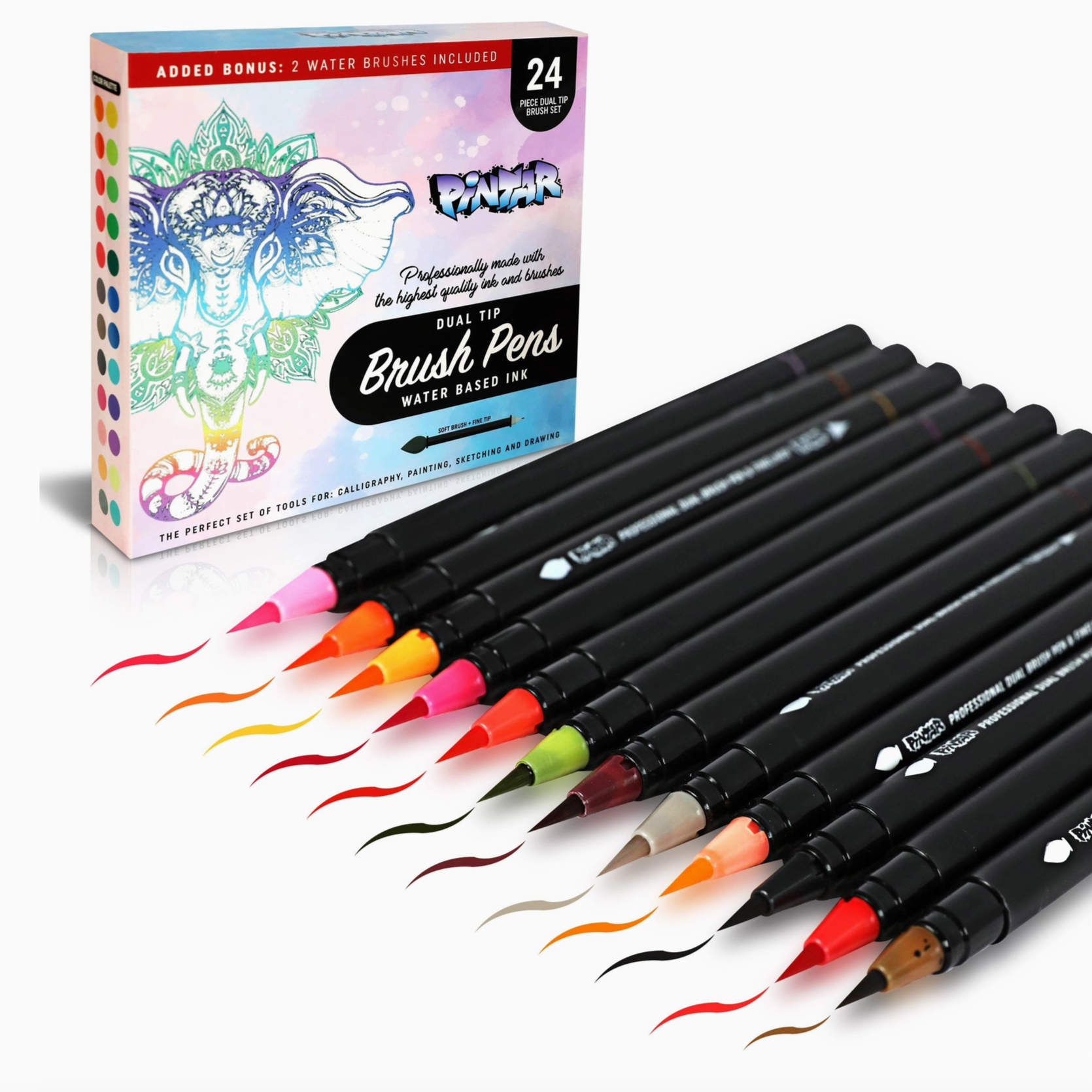 DUEL TIP MARKER SET - 24 SET - Little-ish
