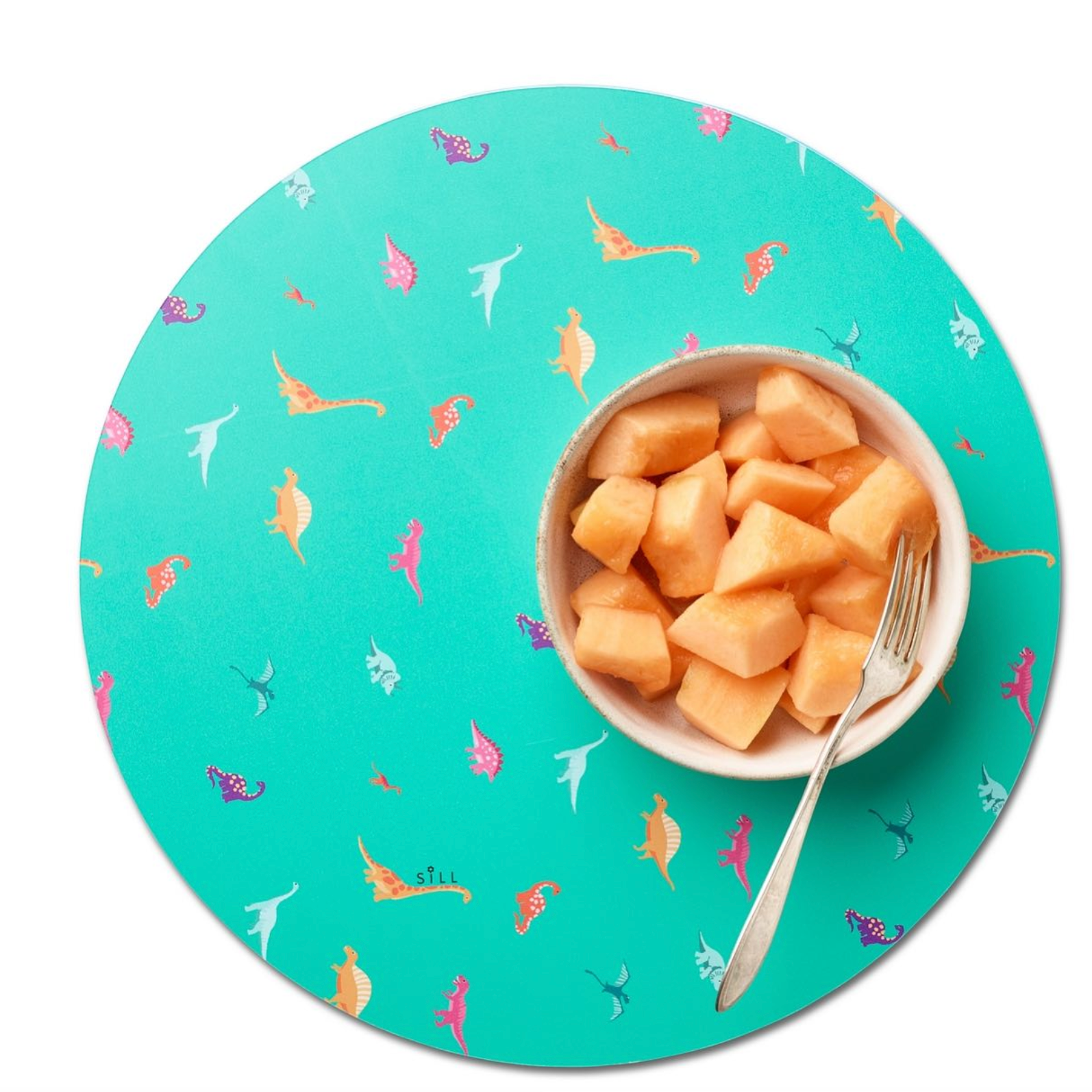 SIL PLACEMAT SET OF 4 - DINOSAURS - Little-ish