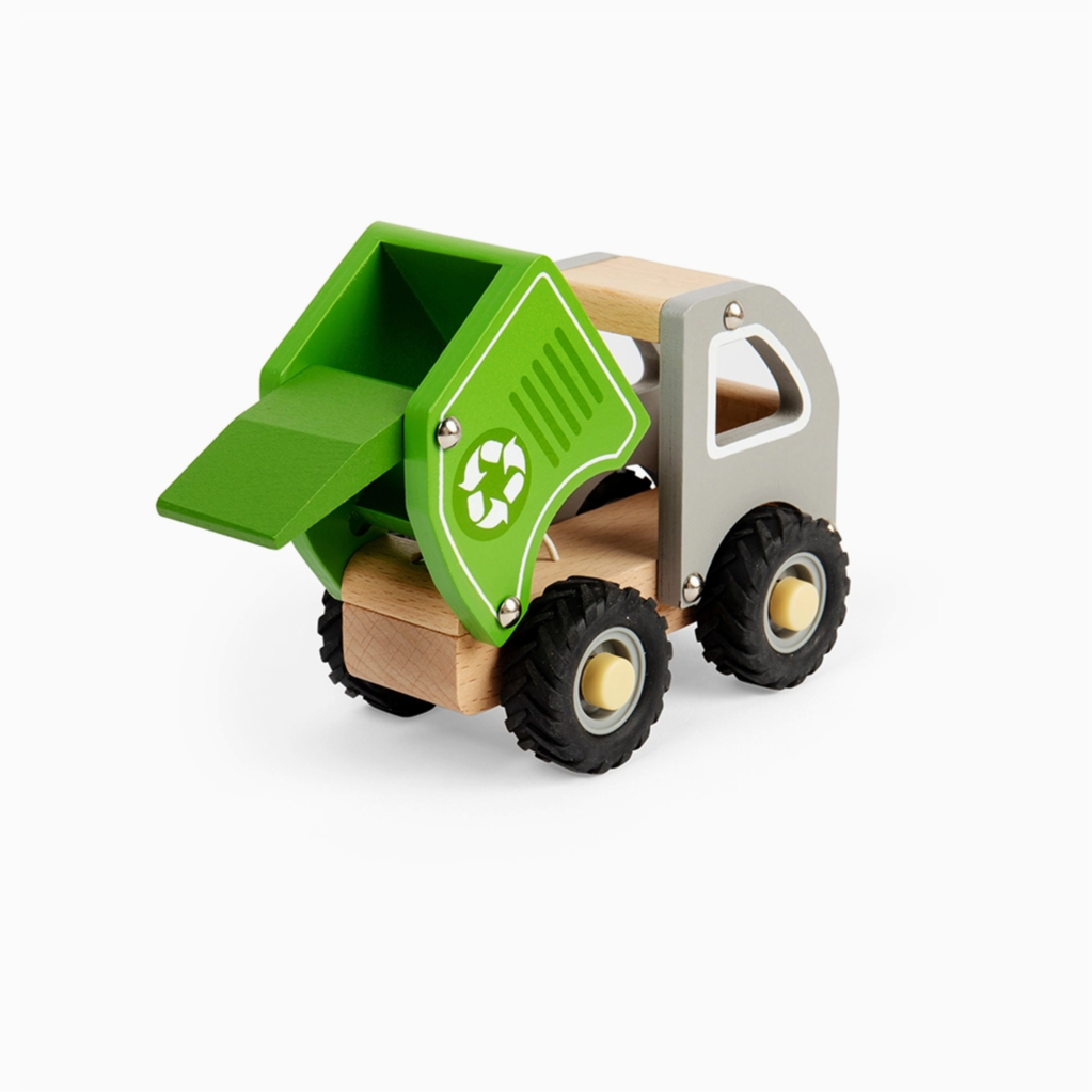 MINI WOODEN RECYCLE TRUCK - Little-ish