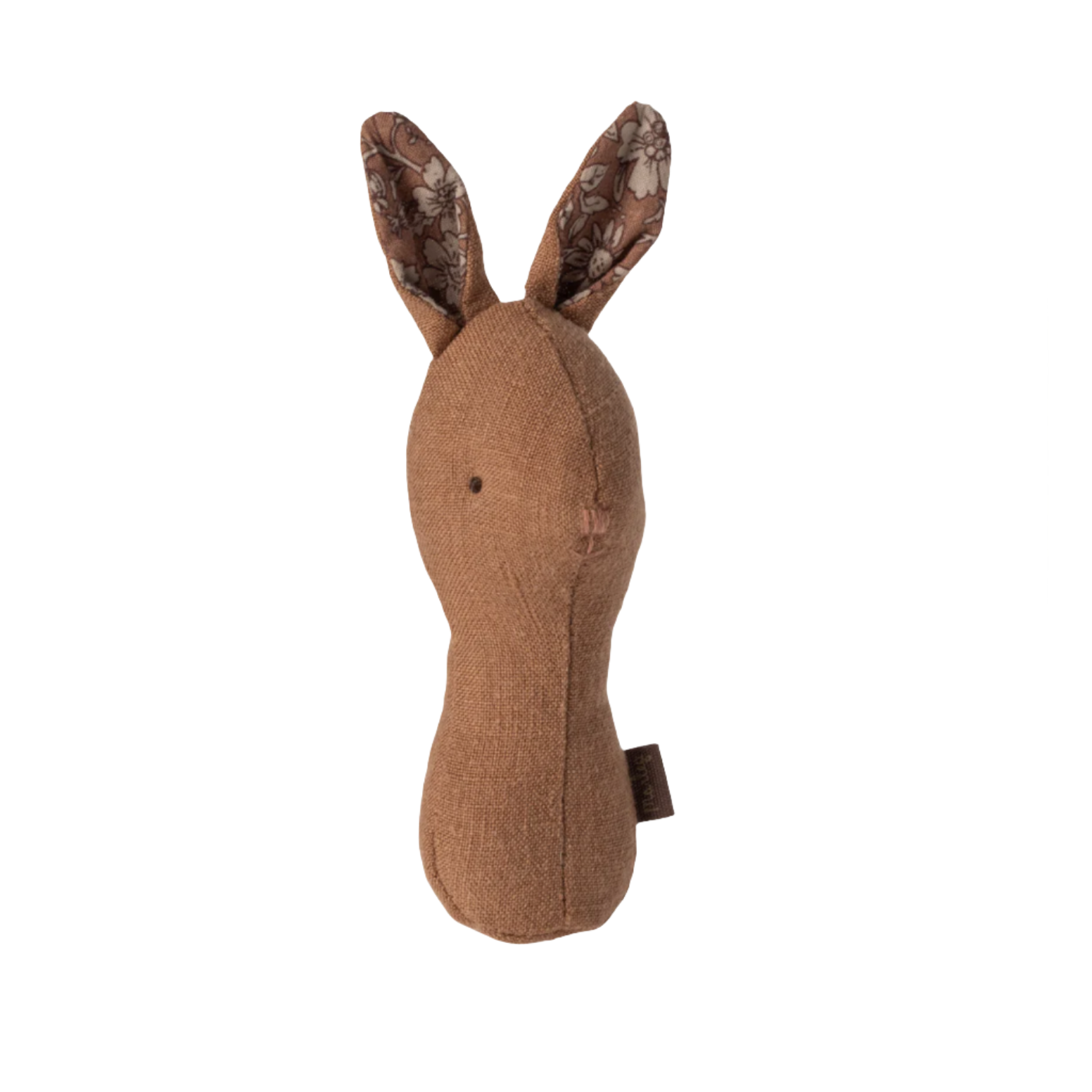 MAILEG BUNNY RATTLE - CHOCOLATE - Little-ish