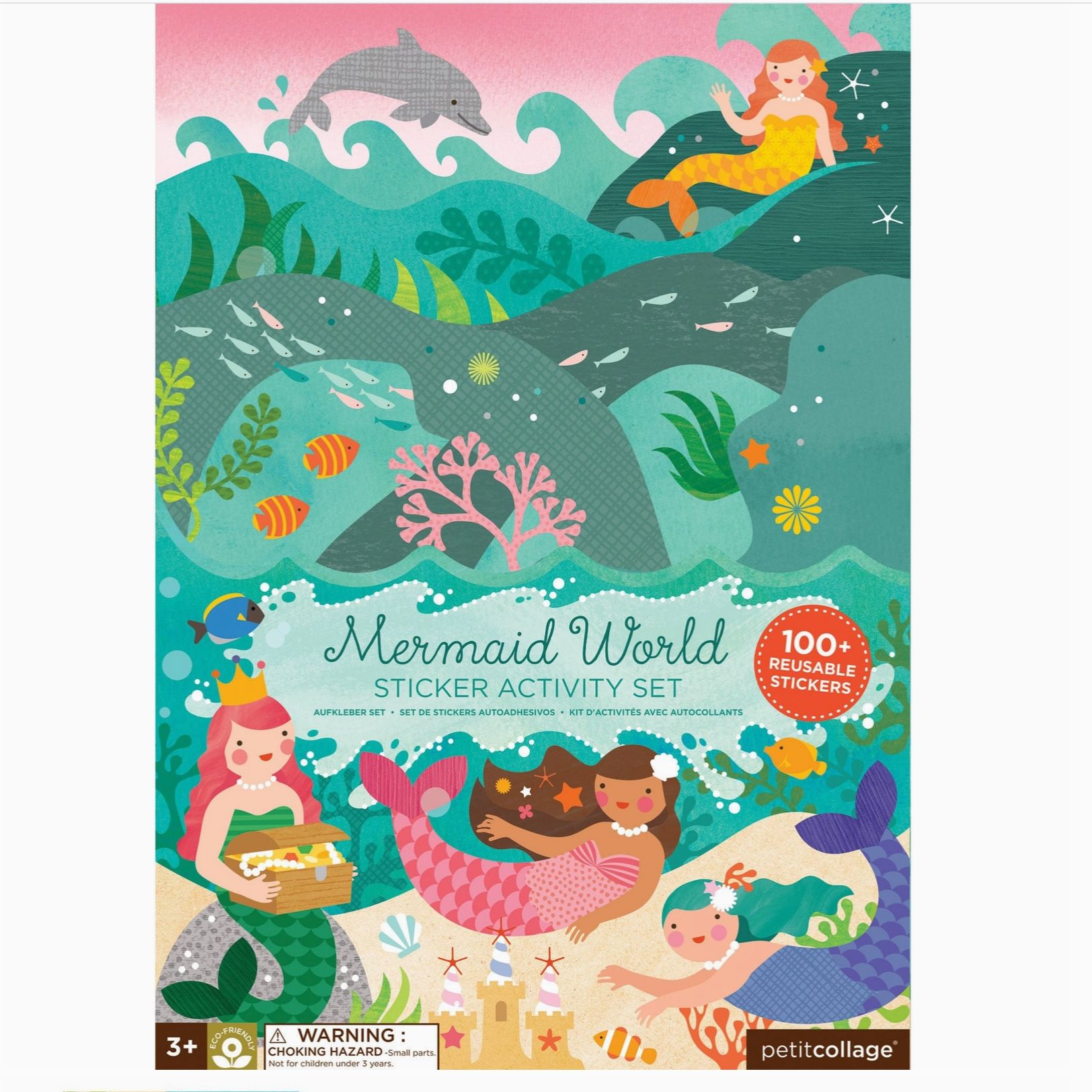 MERMAID STICKER ACTIVITY BOOK - Little-ish