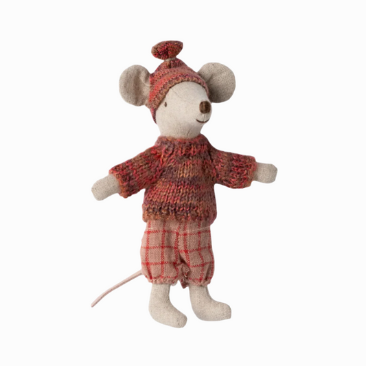 WINTER MOUSE SKI SET - BIG SISTER - ROSE