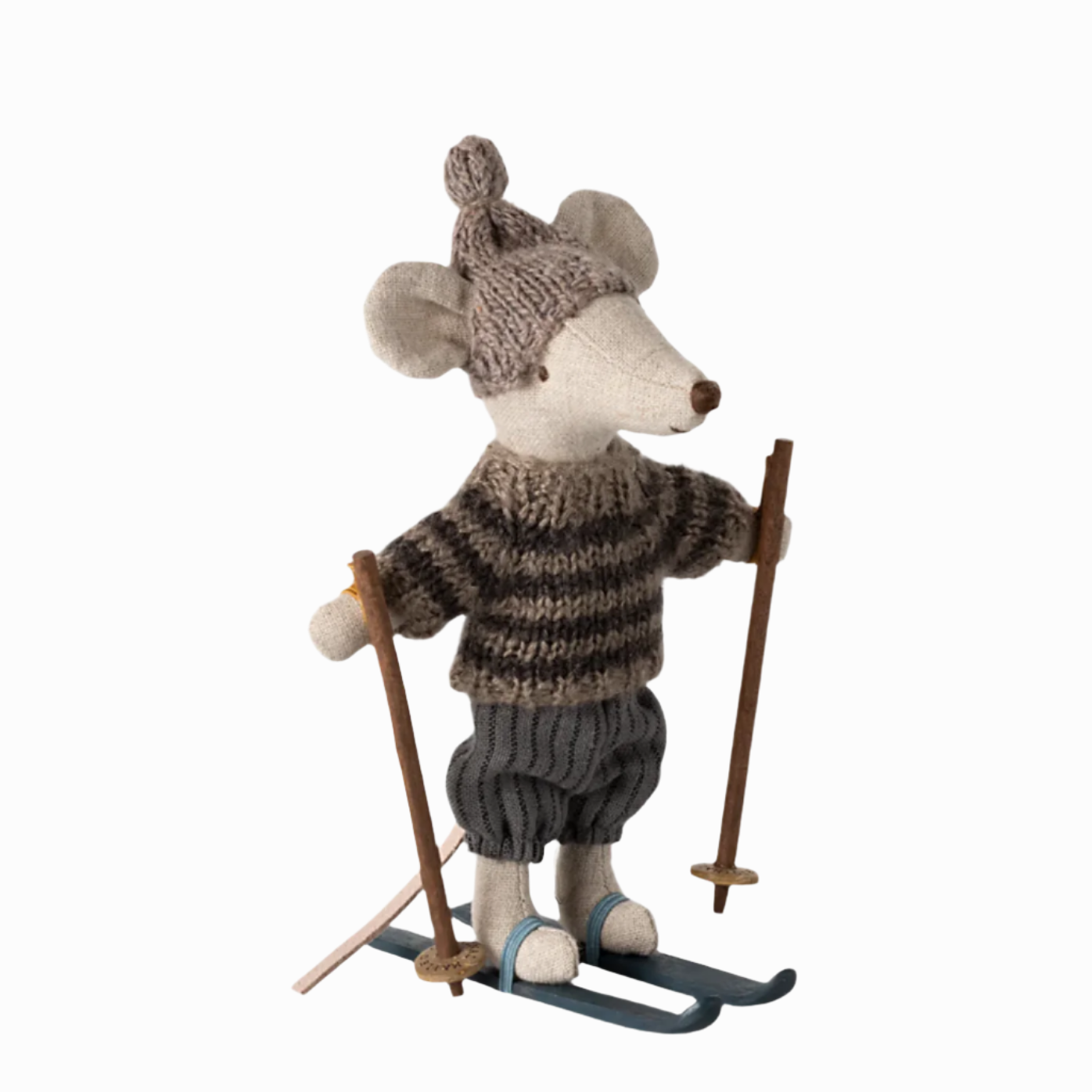 WINTER MOUSE SKI SET - BIG BROTHER - GRAY - Little-ish