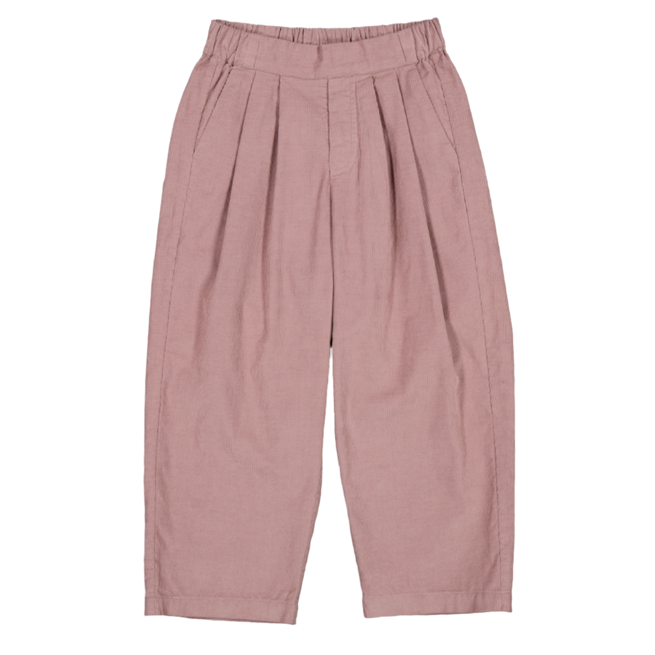 PERLINA DUSTY MAUVE PINWHALE BABY PANT - Little-ish
