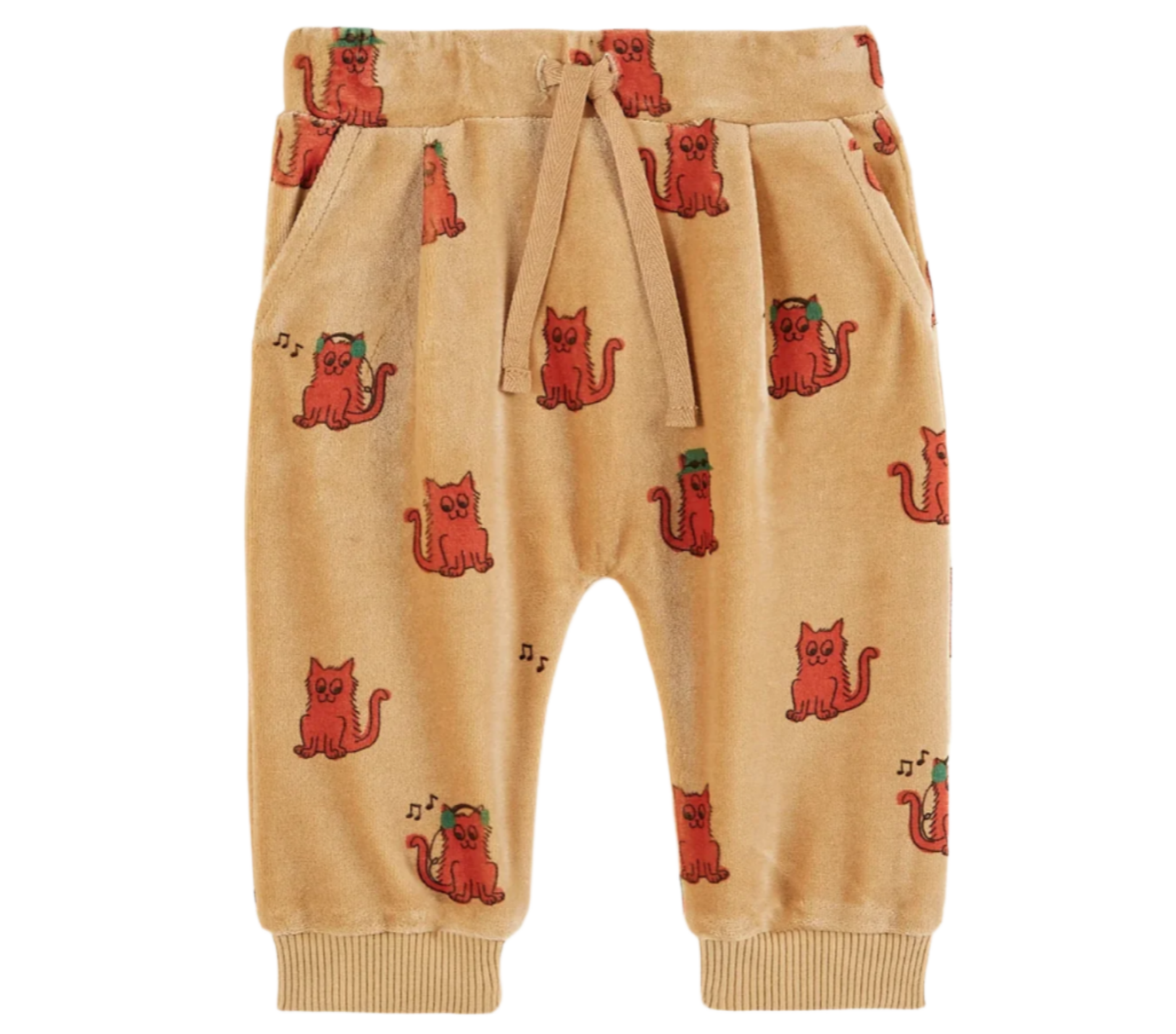 VELOUR COOL CAT JOGGER PANT - Little-ish