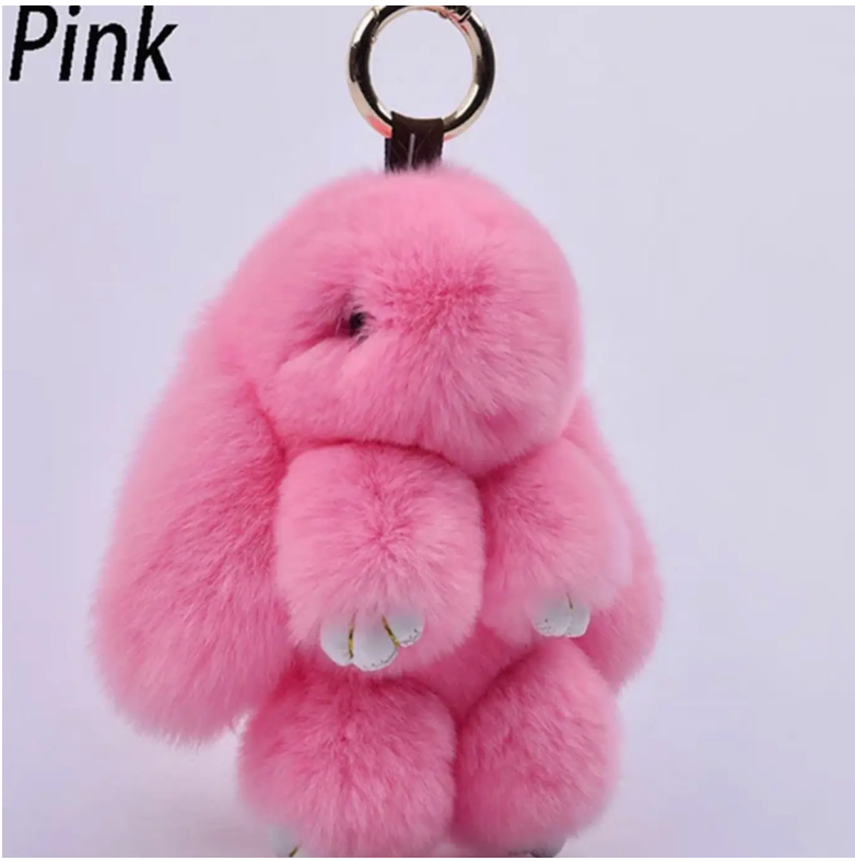 RABBIT PLUSH KEY CHAIN