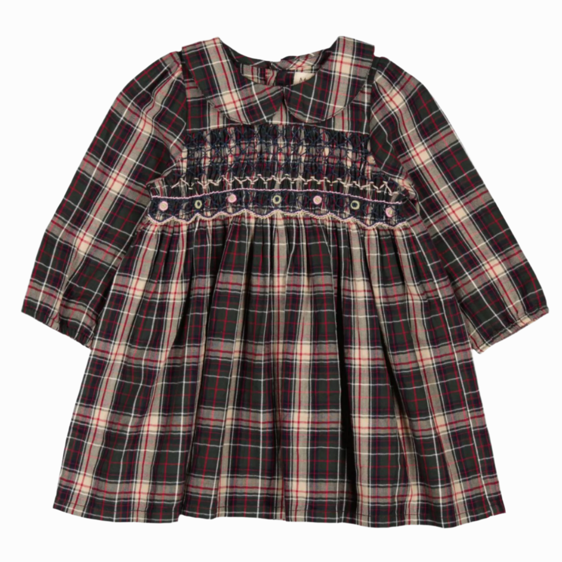 DAVA B PLAID DRESS - Little-ish