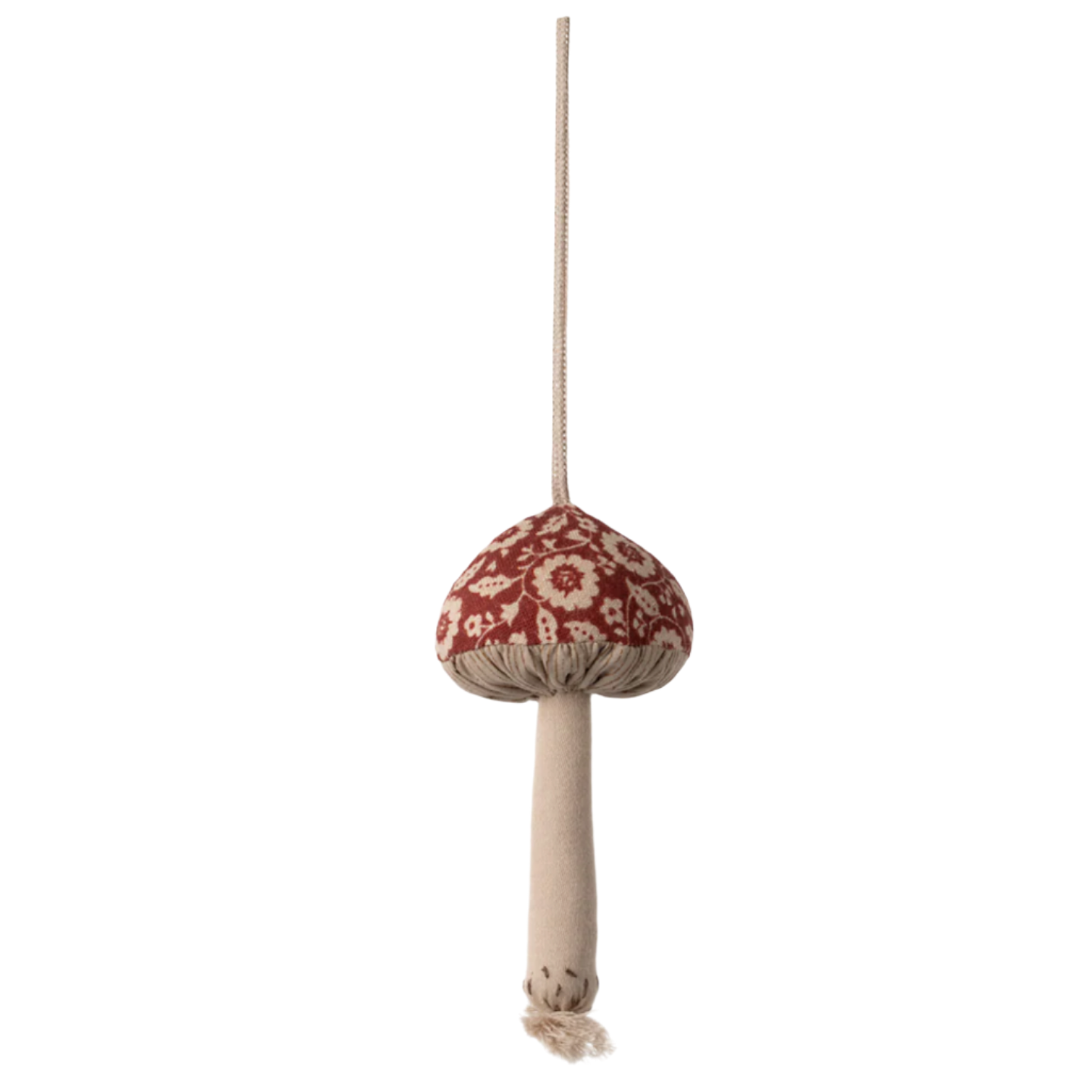 MUSHROOM ORNAMENT - WINTER FLOWER RED - Little-ish