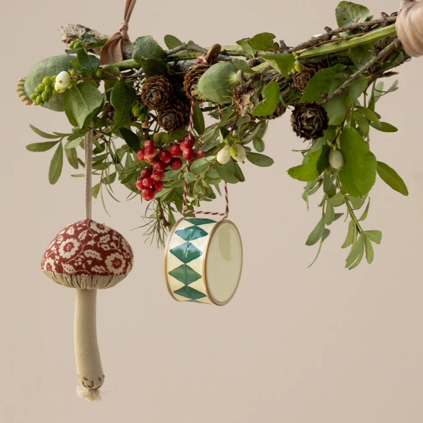 MAILEG LARGE DRUM ORNAMENT - Little-ish