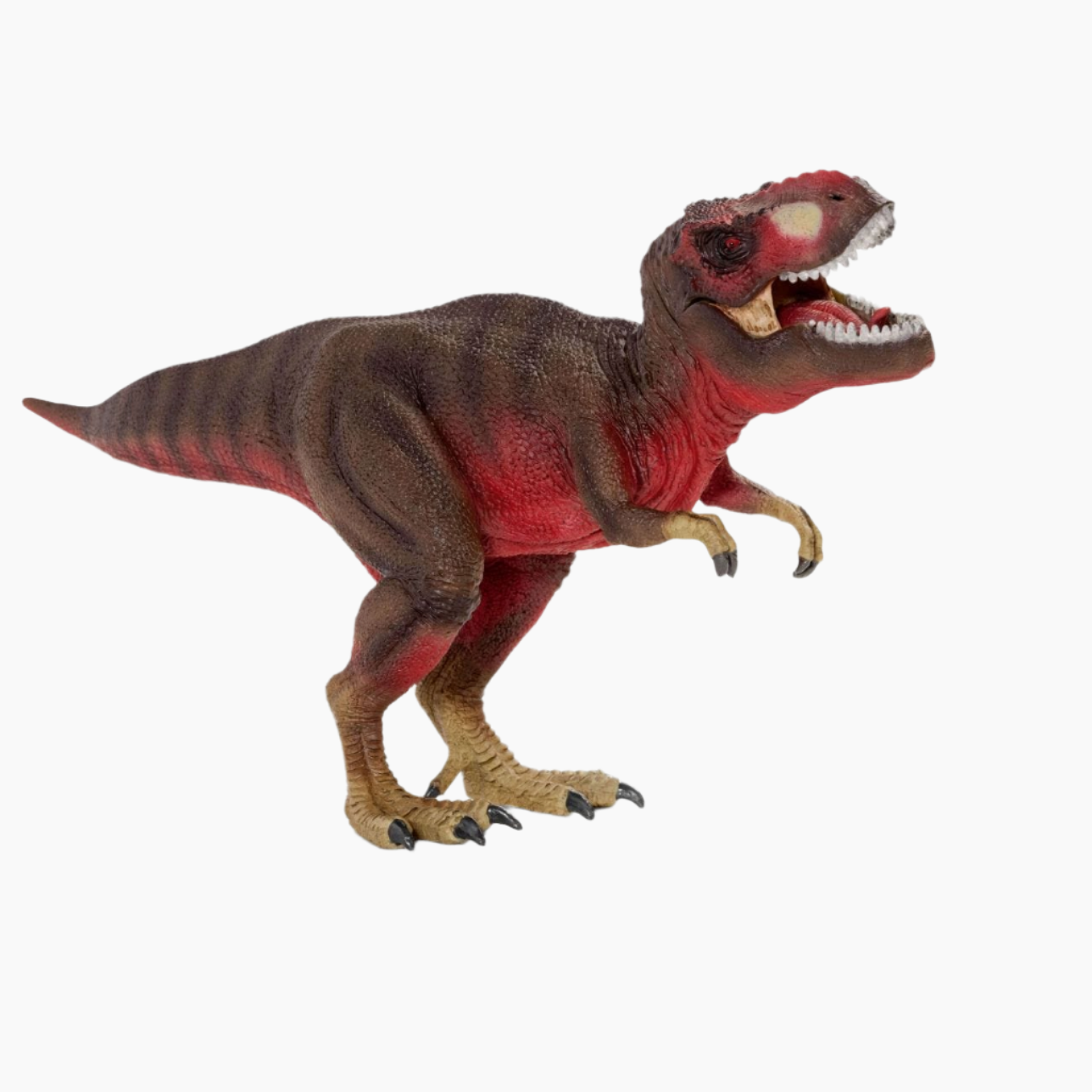 SCHLEICH TYRANNOSAURUS REX DINOSAUR - RED - Little-ish