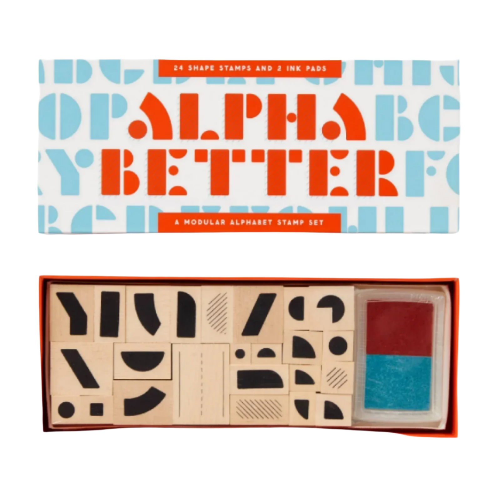 ALPHA BETTER STAMP SET - Little-ish