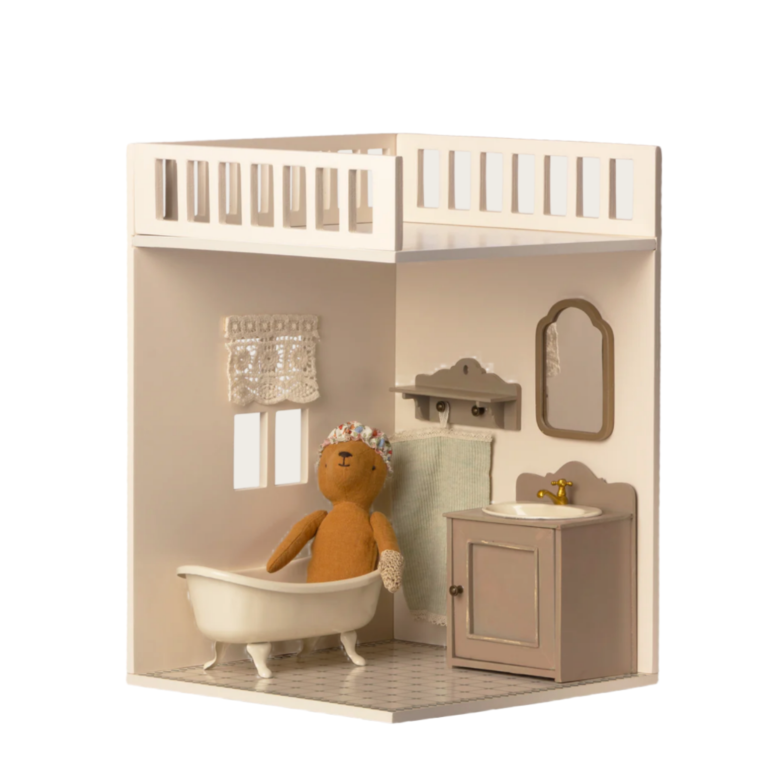 MAILEG HOUSE OF MINIATURE BATHROOM - Little-ish