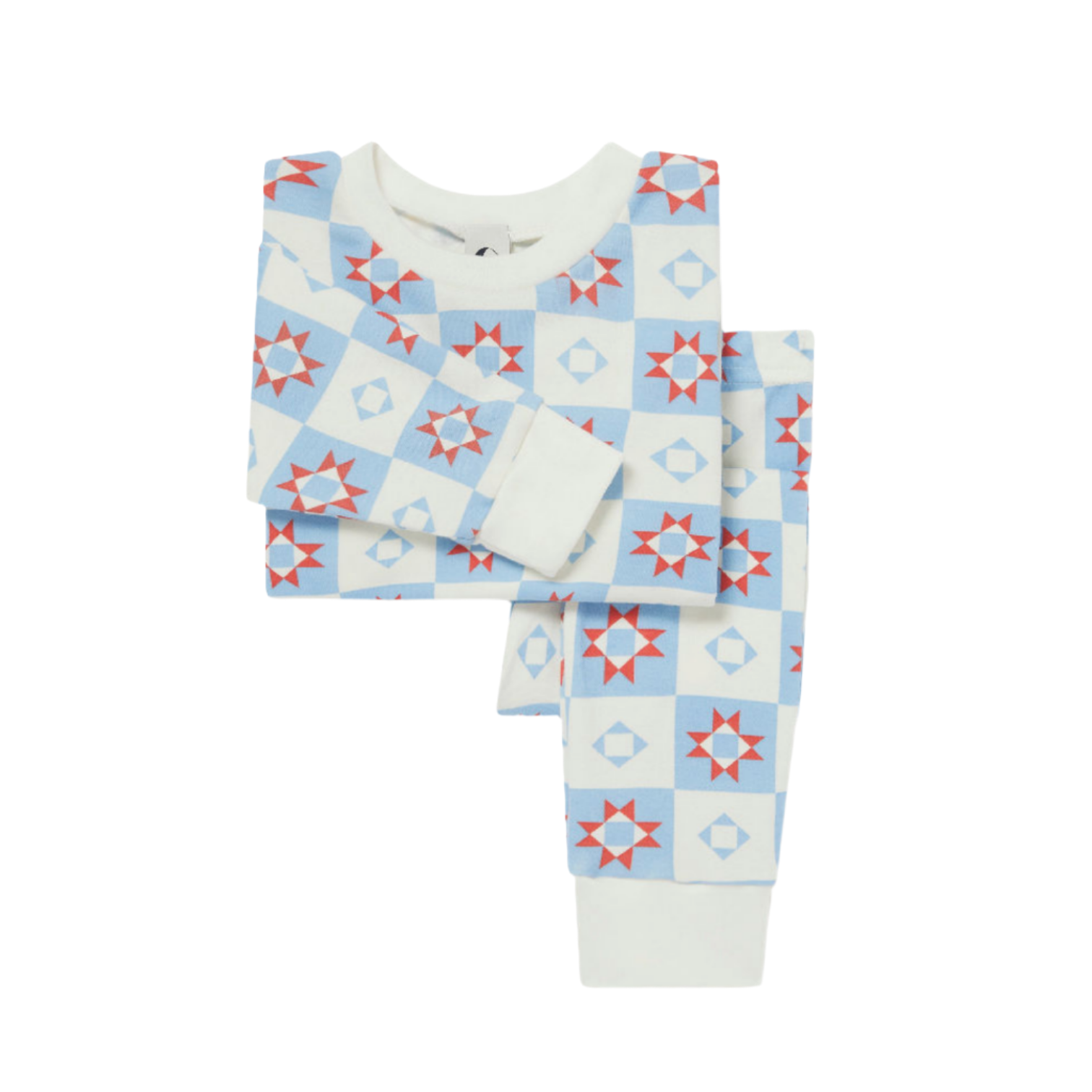 STAR PATCHWORK LONG JOHNS - Little-ish