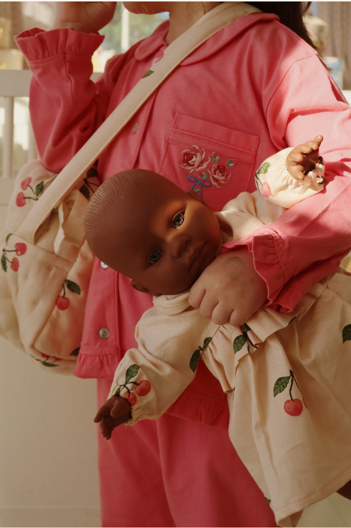 BABY DOLL DRESS - CHERISE PINK - Little-ish