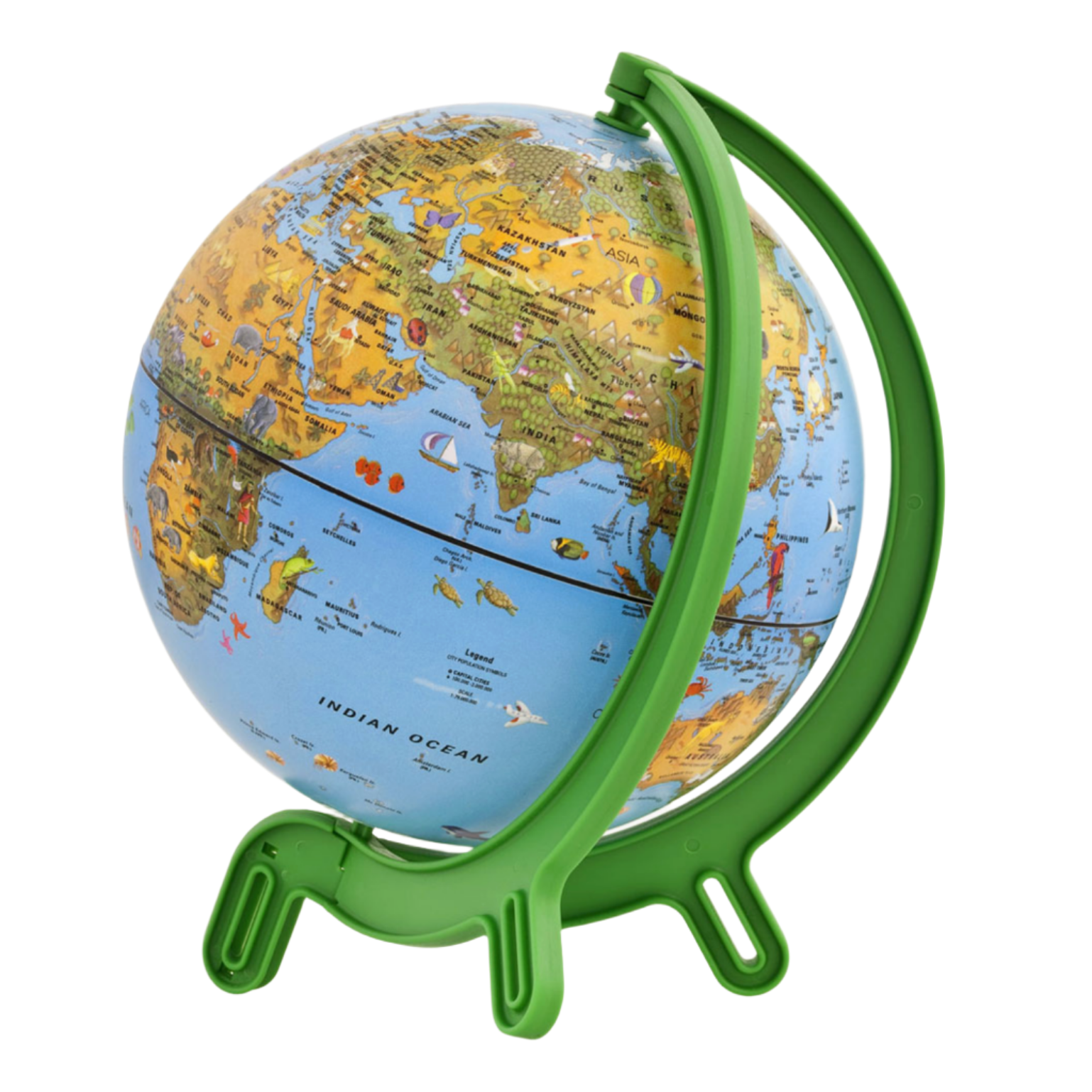 GIACOMINO PHYSICAL GLOBE - Little-ish