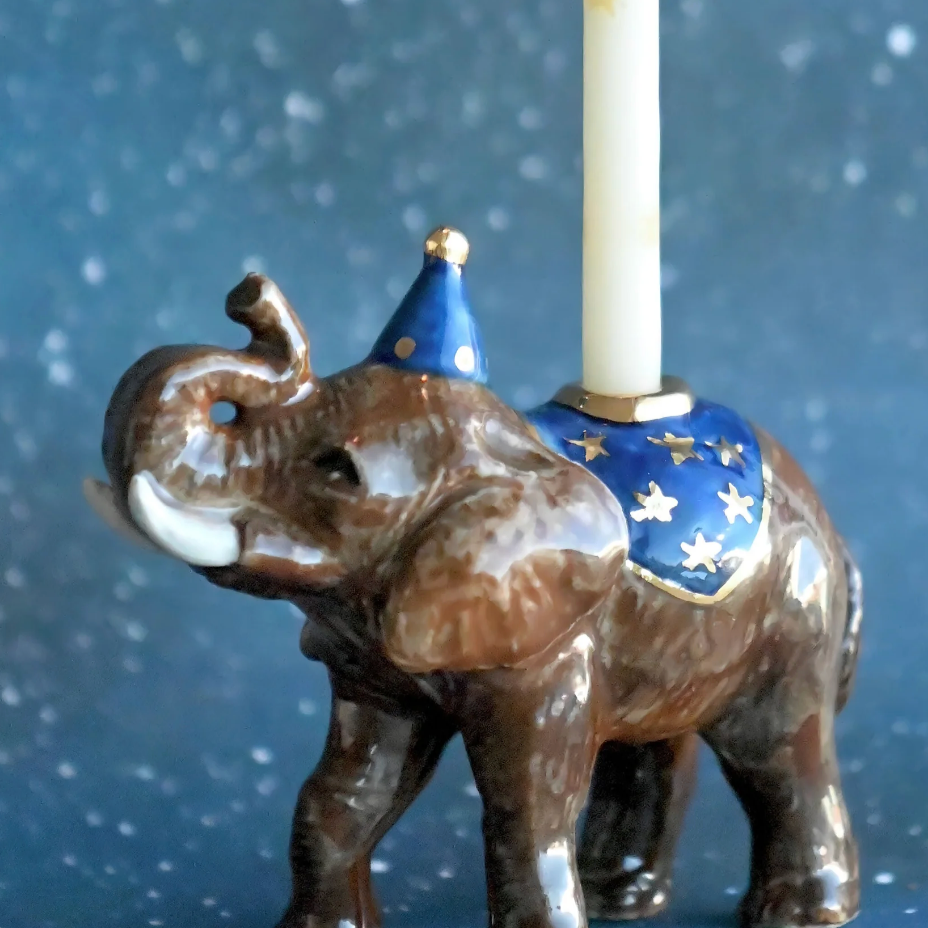 MIDNIGHT ELEPHANT TOPPER - Little-ish
