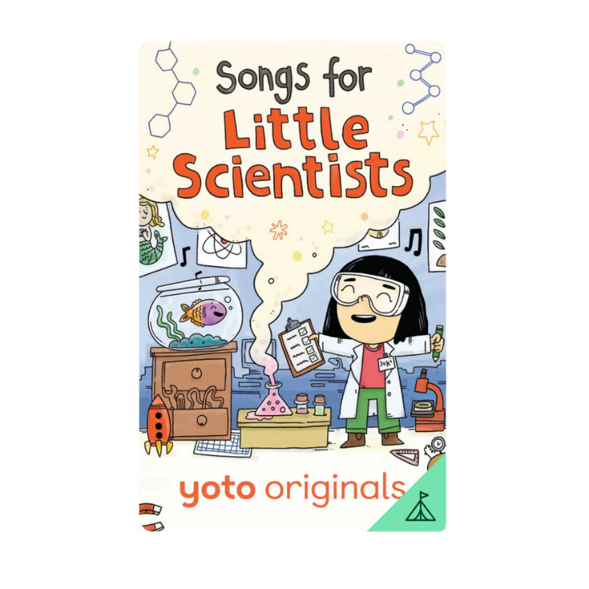 YOTO CARD: SONGS FOR THE LITTLE SCIENTIST - Little-ish