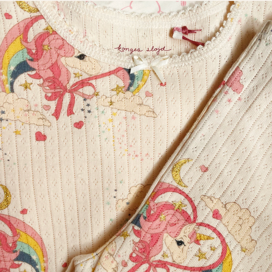 MINNIE GLITTER UNICORN DRESS GOTS - Little-ish