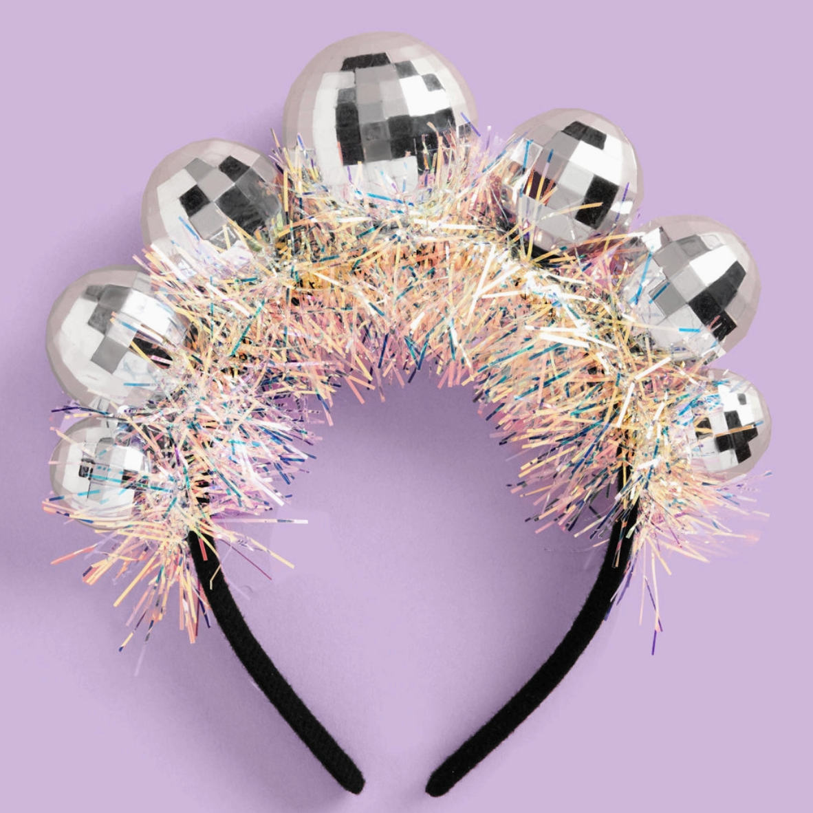 DISCO BALL NEW YEARS HEADBAND - Little-ish