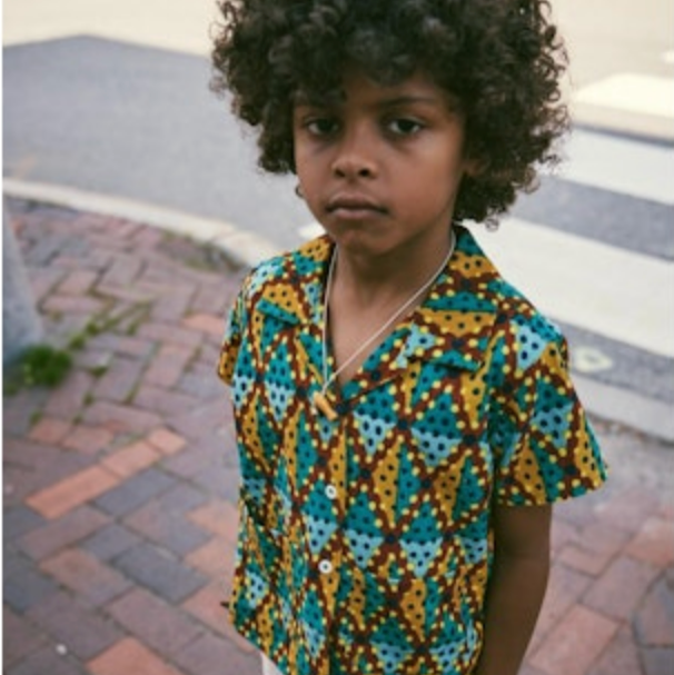 LEON TOP - LOCH HARLEQUIN DOTS - Little-ish