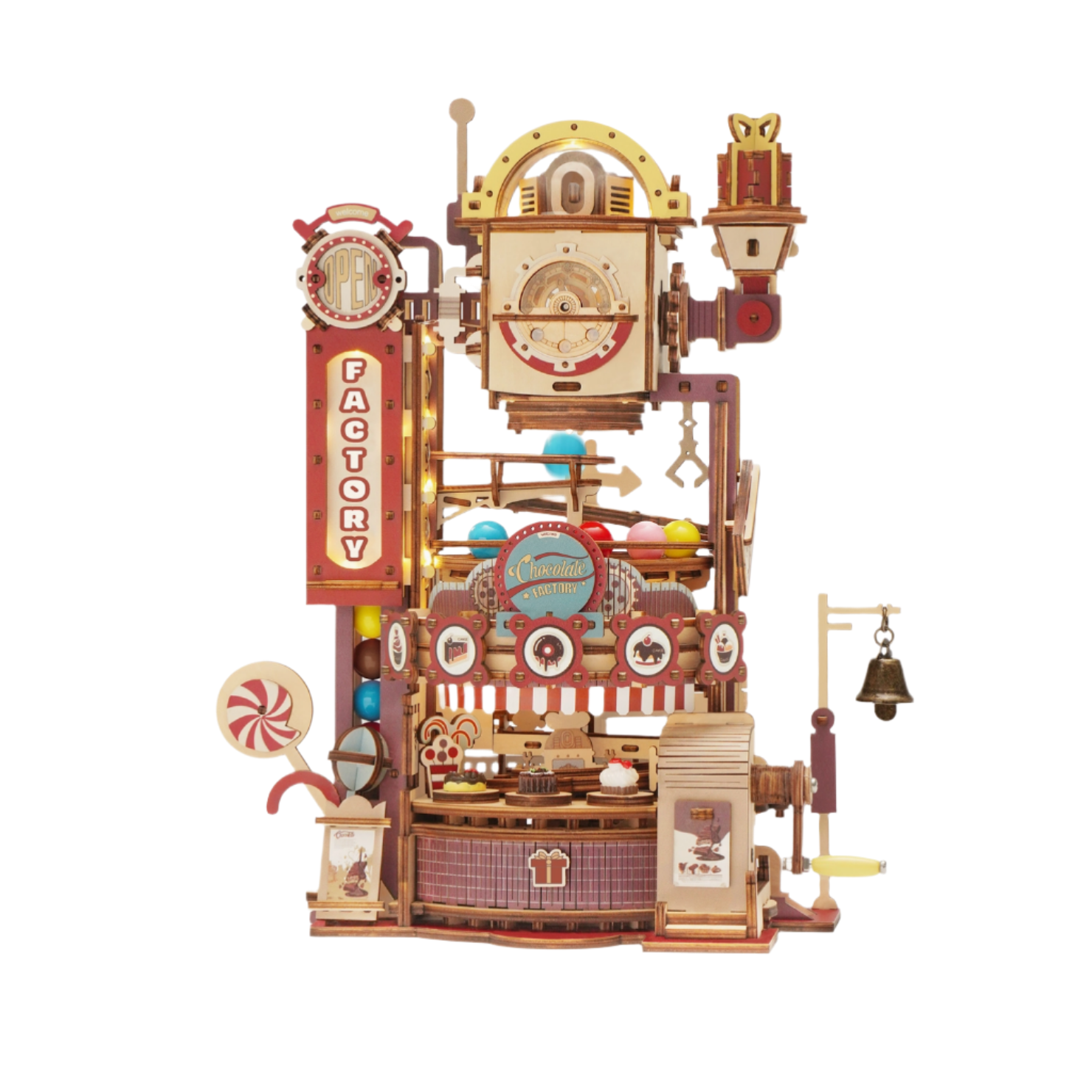 DIY MARBLE RUN CHOCOLATE FACTORY - Little-ish